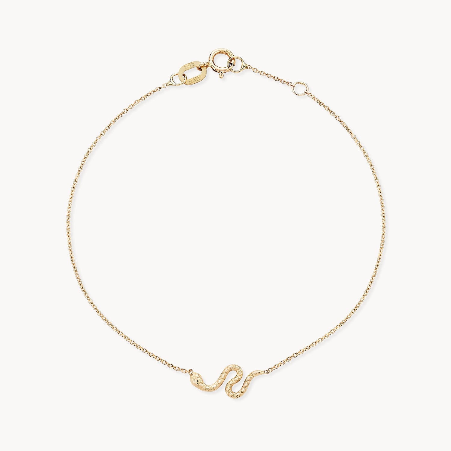 14K Yellow Gold Revival Snake Bracelet - Elegant & Hypoallergenic Jewelry for Women, Perfect for Parties, Weddings & Everyday Wear
