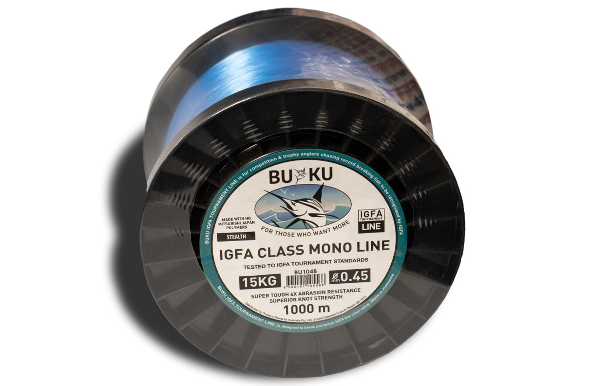 IGFA Class Monofilament Fishing Line - Stealth Camo for Saltwater & Freshwater Angling | High-Performance, Low-Visibility Fishing Line for Bass, Trout, and Offshore Game Fish