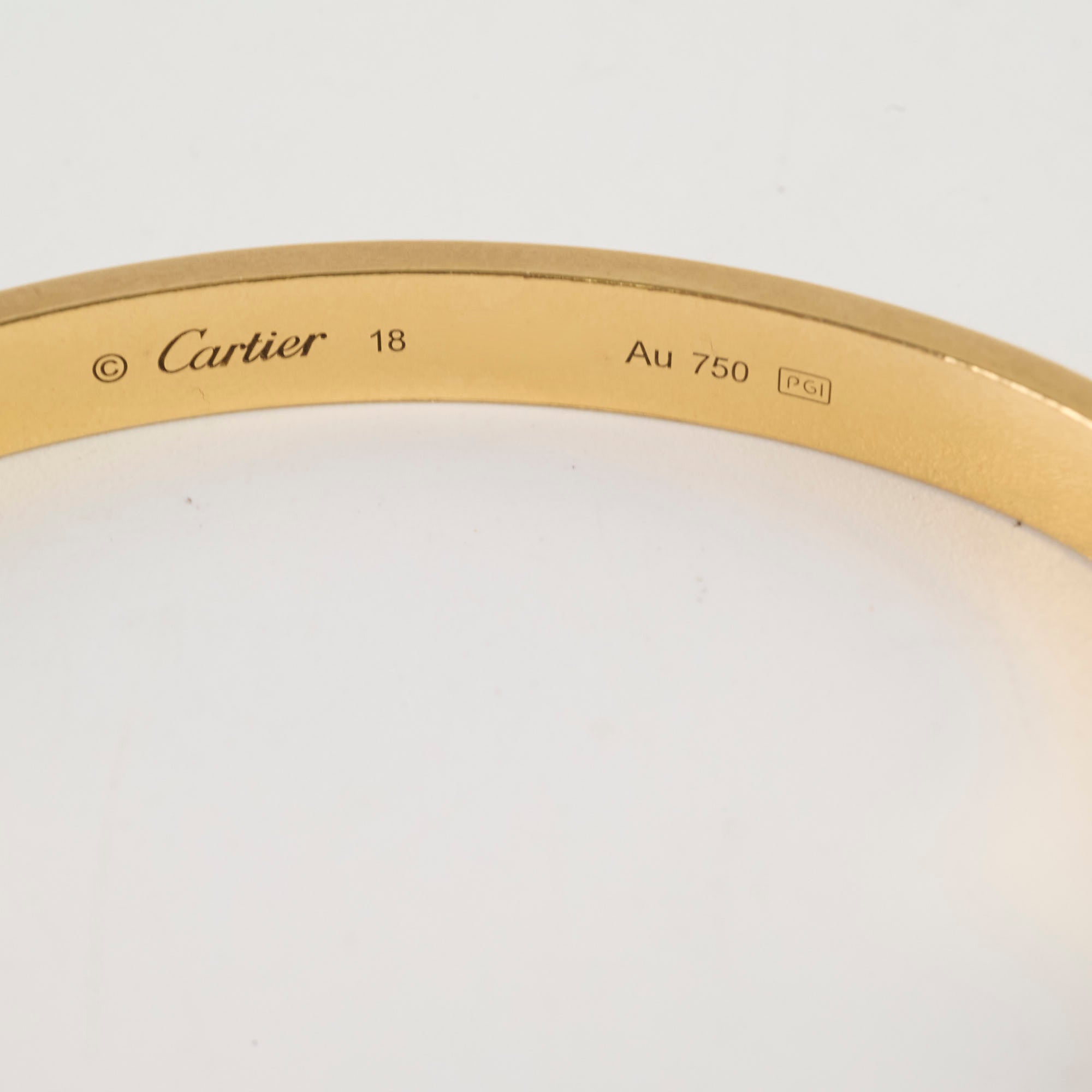 Cartier Love Bracelet 18K Yellow Gold - Luxury Jewelry for Women, Perfect for Anniversaries & Special Occasions