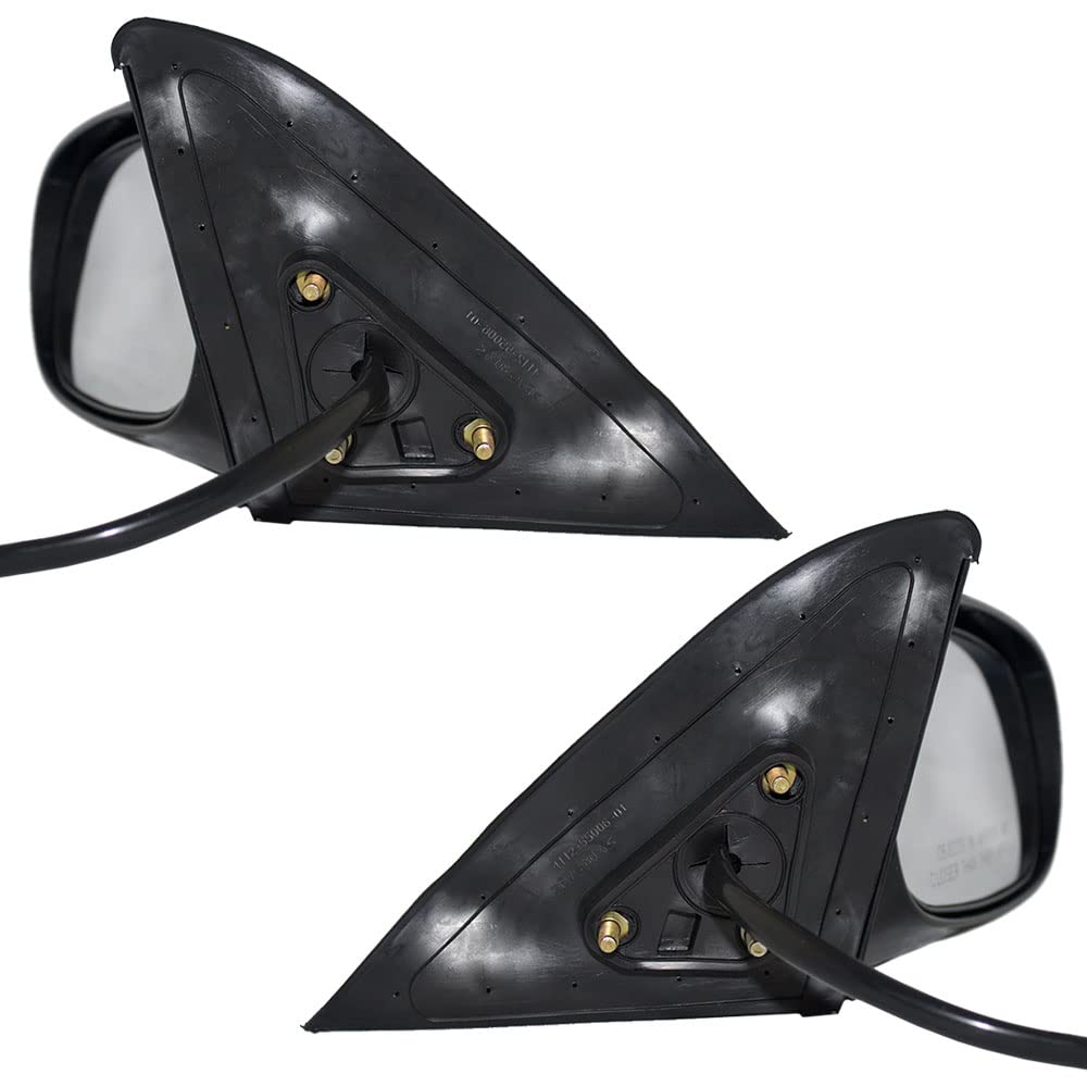 Replacement Power Side View Mirrors for Toyota Prizm & Corolla - Driver & Passenger Side Compatible with Part Numbers 94857544 & 94857543 - Perfect for Auto Repair & Vehicle Maintenance