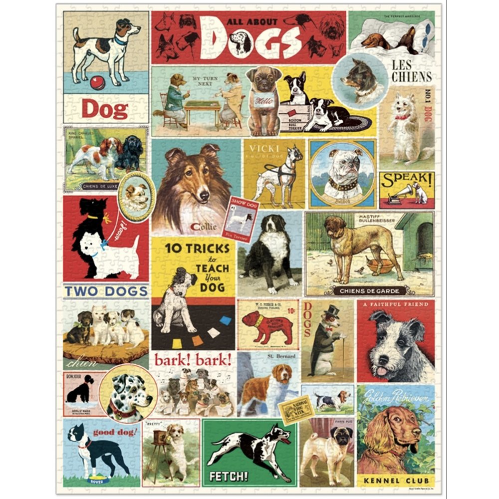 1000 Piece Dog Puzzle Jigsaw for Adults - Fun & Challenging Canine Themed Brain Teaser - Perfect for Family Game Night, Relaxation & Home Decor