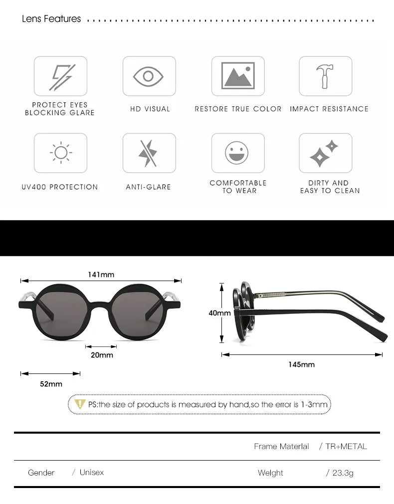 CCspace Women's Full Rim Square TR90 Eyeglasses Frame 56898 - Lightweight & Durable for Work, Reading & Fashion