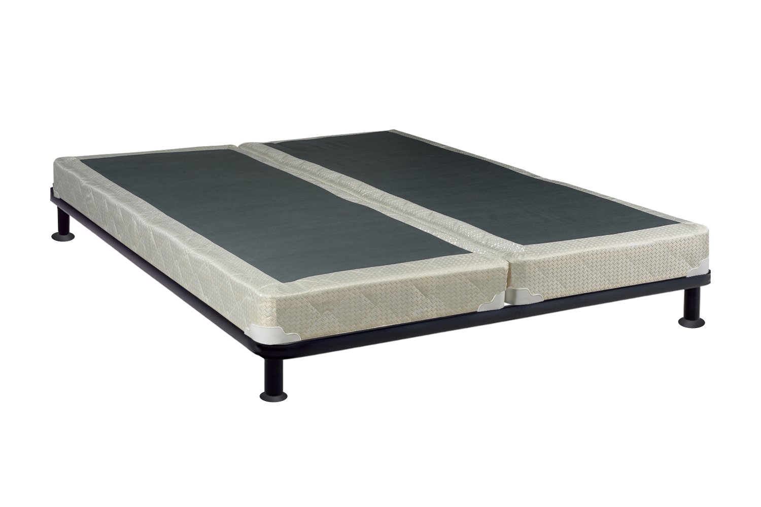 4-Inch Queen Size Assembled Split Box Spring for Mattress - Elegant Collection | Sturdy Bed Foundation with Easy Setup | Perfect for Small Spaces, Apartments & Guest Rooms