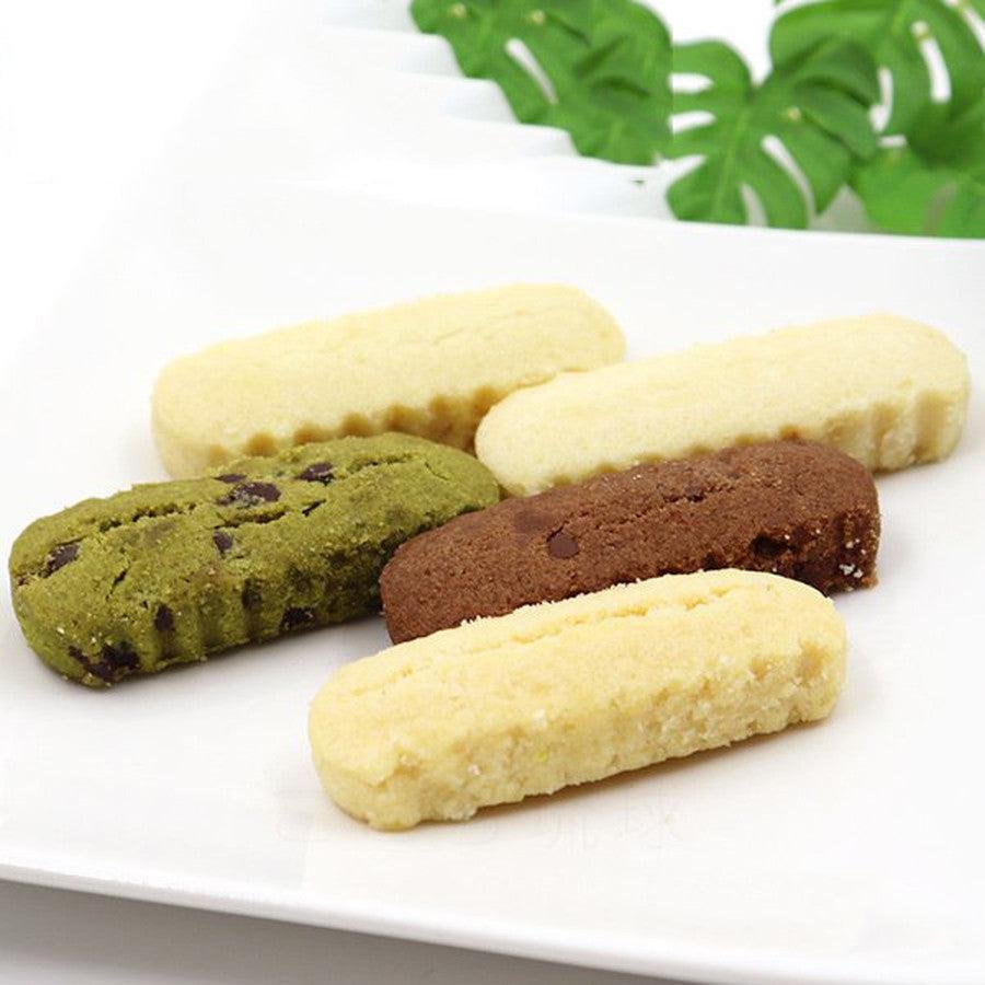 Premium Nanpudo Chinsuko Okinawan Shortbread Cookies Assortment - 24 Piece Gift Box | Authentic Japanese Treats for Tea Time, Office Snacks & Holiday Gifting