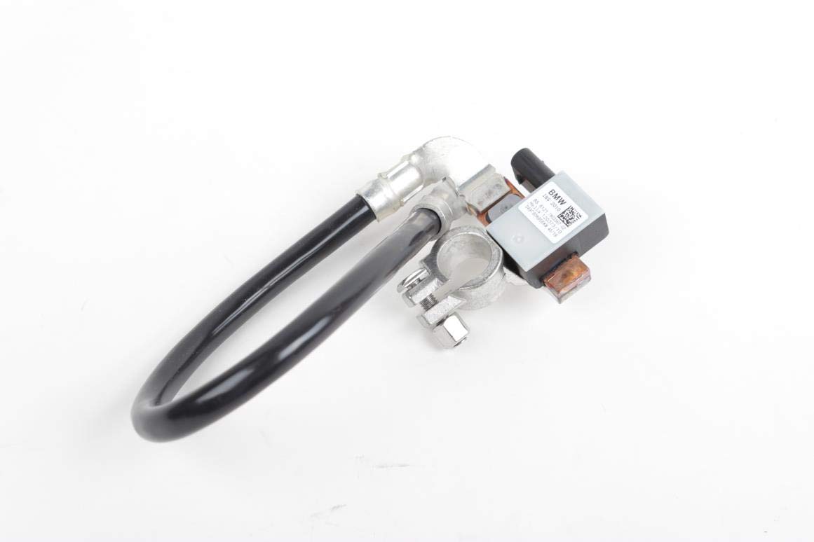 Genuine BMW Negative Battery Cable with Intelligent Battery Sensor (IBS) - Compatible with Select BMW Models - Perfect for Battery Maintenance & Electrical System Repair