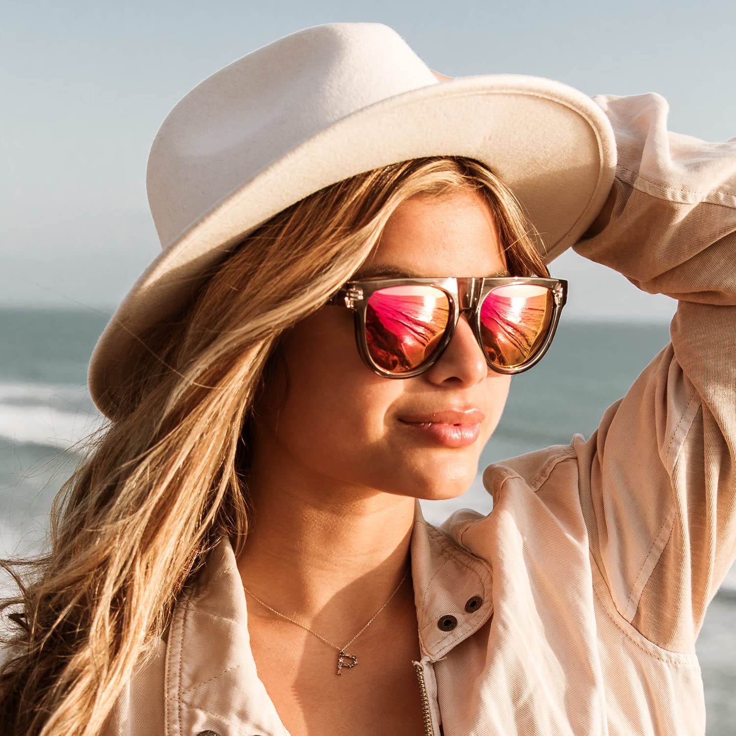 Blenders Eyewear Clover Polarized Sunglasses for Men & Women – 100% UV Protection, Durable & Stylish – Perfect for Driving, Beach, and Outdoor Activities