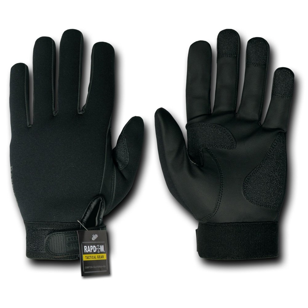 Rapdom Tactical All Weather Shooting Gloves - Durable Military Gloves for Hunting, Range Training & Outdoor Activities - Cold Weather & Water Resistant Tactical Gloves for Men