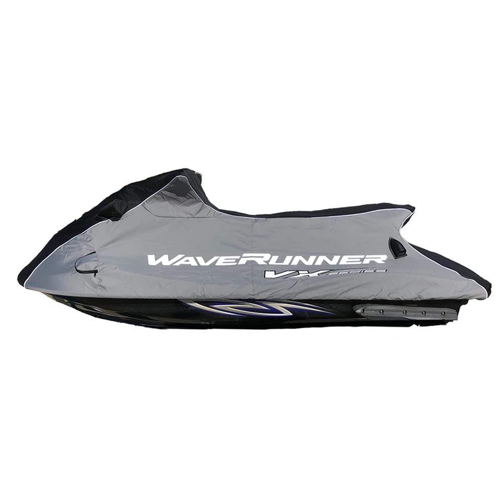 Yamaha OEM WaveRunner Trailer Storage Cover for VX Sport & Deluxe Models (MWV-CVRVX-BC-10) - Waterproof Boat Protection for Transport & Outdoor Storage