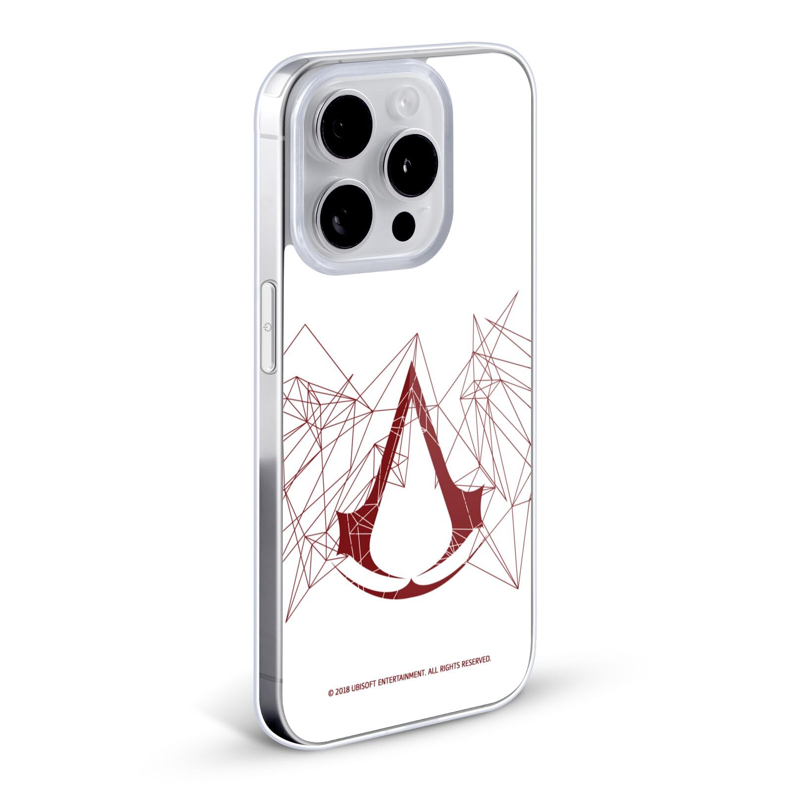 Officially Licensed Assassin's Creed Geometric Logo Soft Gel Case for Apple iPhone 11 Pro Max - Durable Protection with Stylish Gaming Design - Perfect for Fans, Daily Use & Gaming Enthusiasts