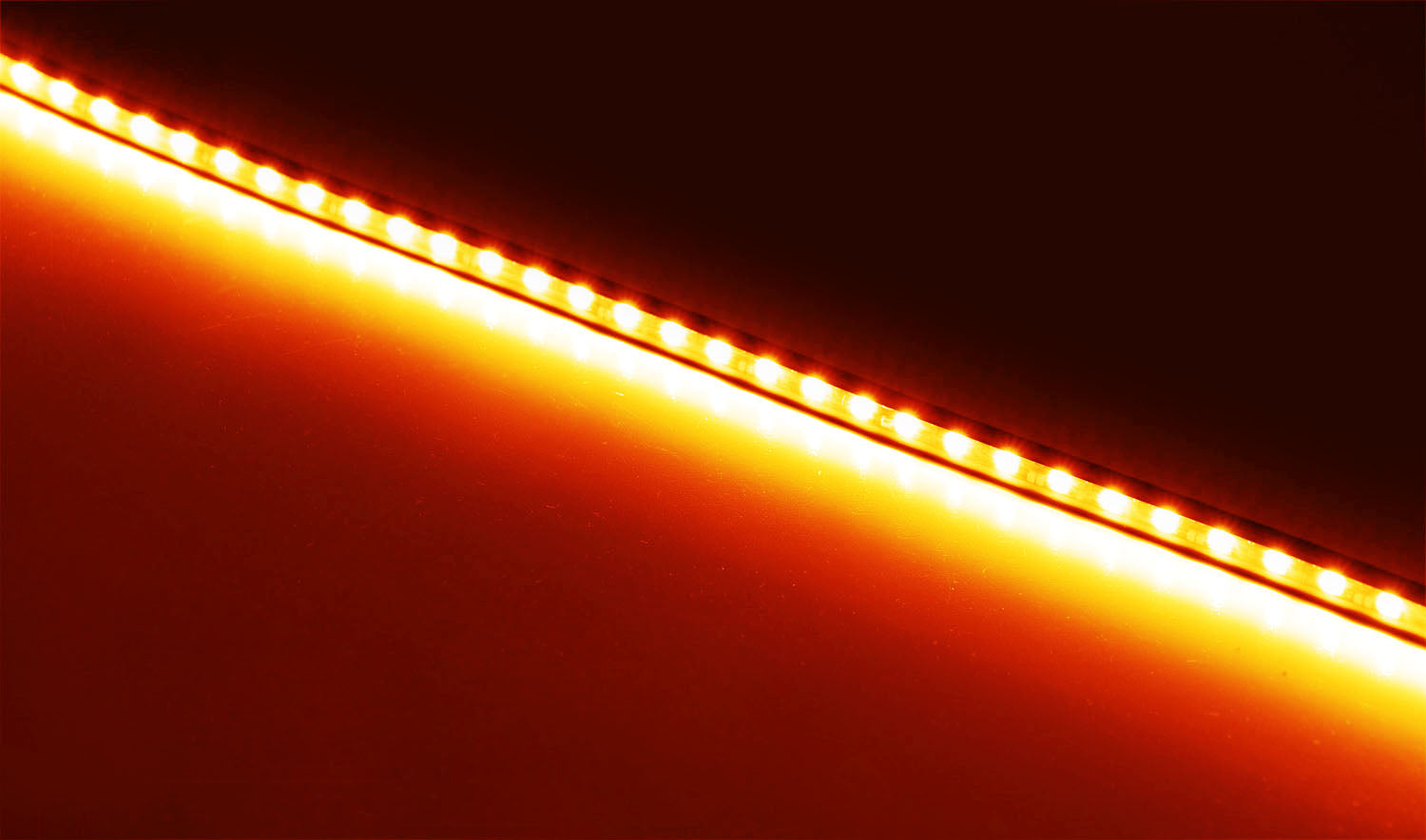40 Amber 63 SMD Flexible LED Running Board Lights for Trucks & SUVs - Waterproof Step Lighting Kit for Off-Road, Night Driving & Vehicle Customization