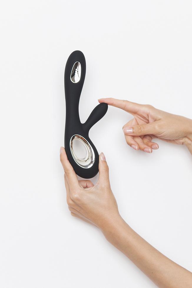 Soraya Wave Dual Vibrator - Powerful Clitoral & G-Spot Stimulation for Women - Perfect for Solo Play & Couples Intimacy