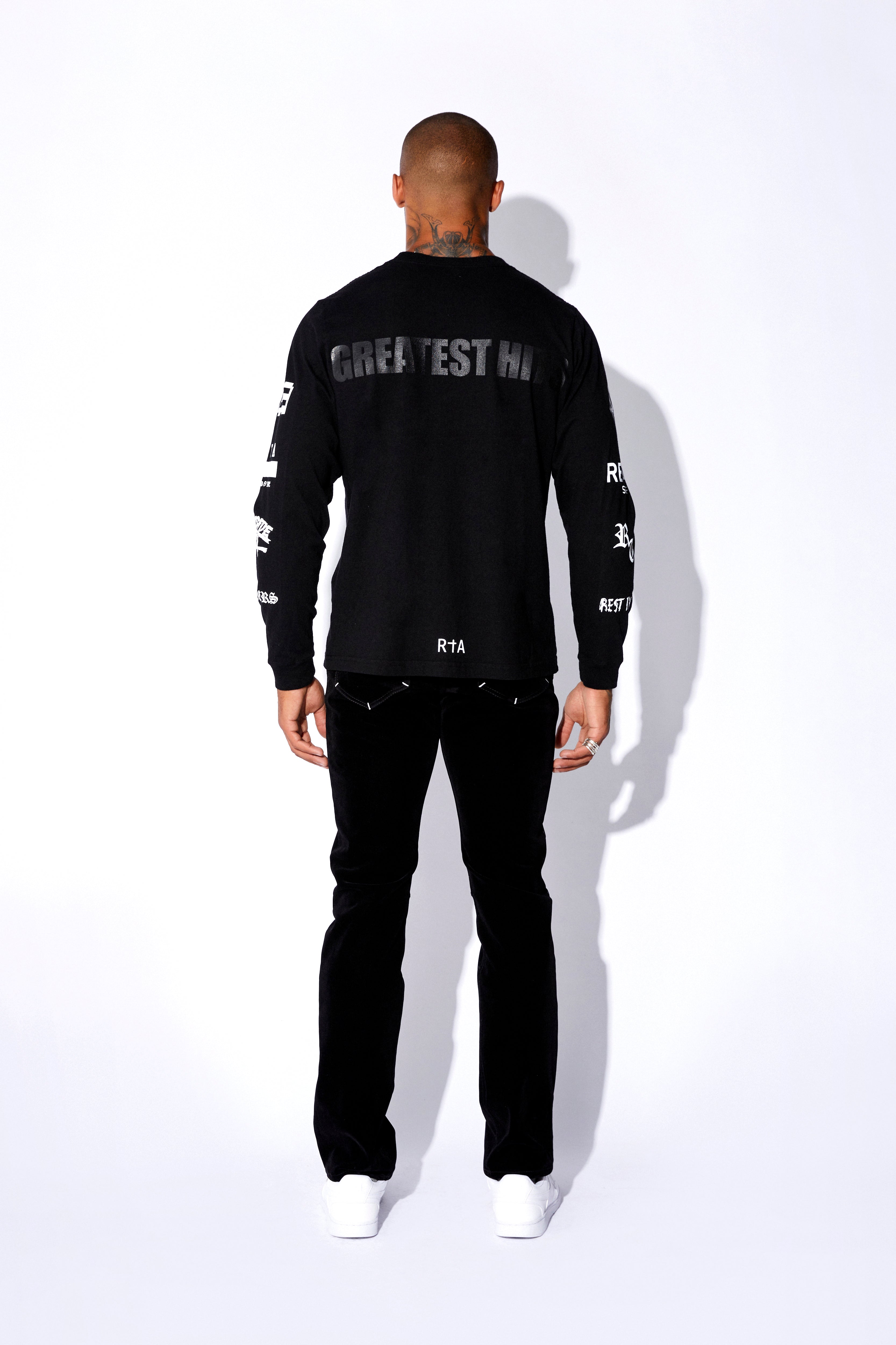Best Long Sleeve T-Shirt for Men & Women | Soft Cotton Black Basic Tee | Casual Wear, Layering, Everyday Outfit
