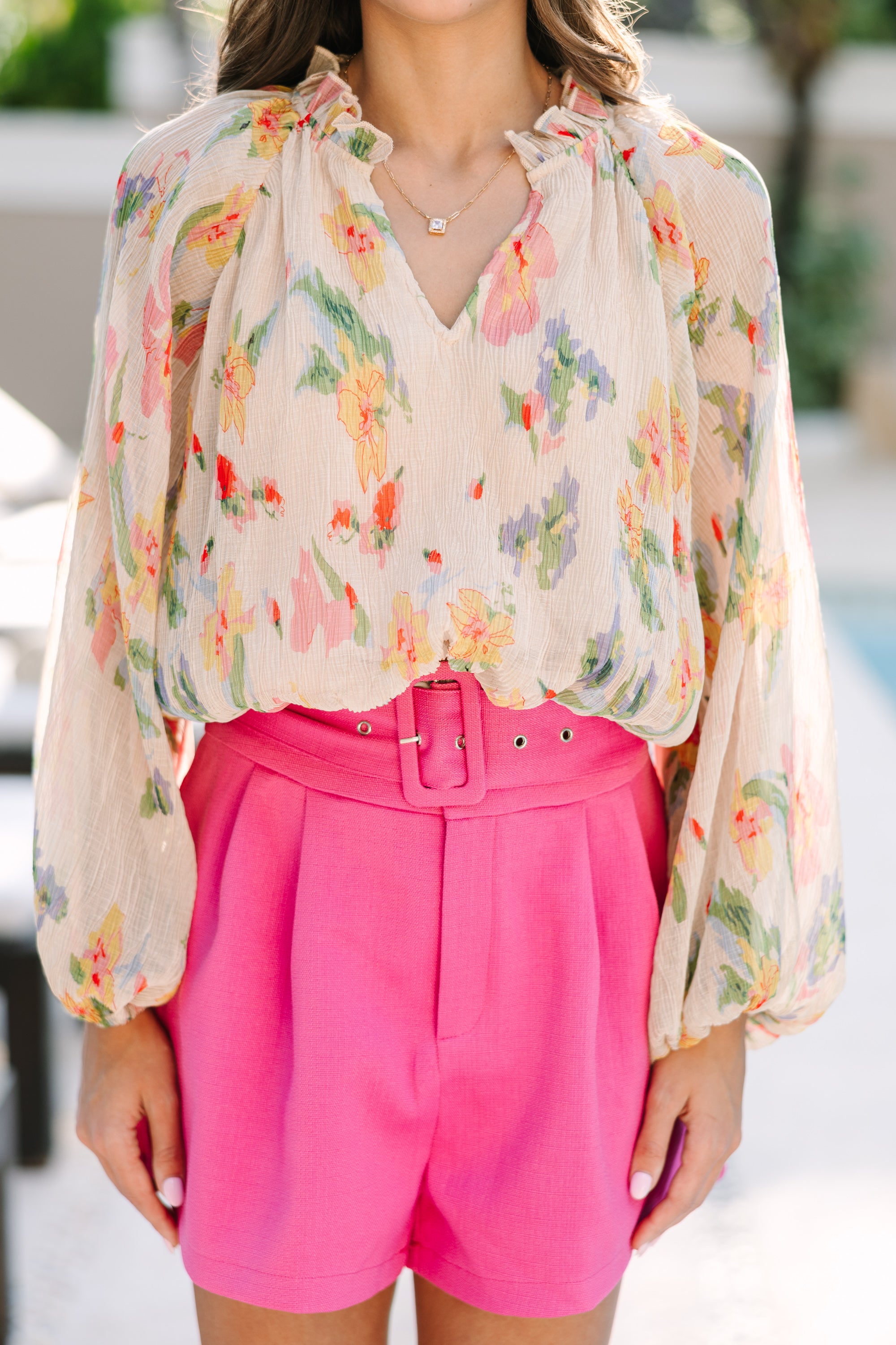 Natural Floral Bodysuit for Women - Soft Comfortable Sleepwear & Loungewear - Perfect for Yoga, Relaxation, and Bedtime