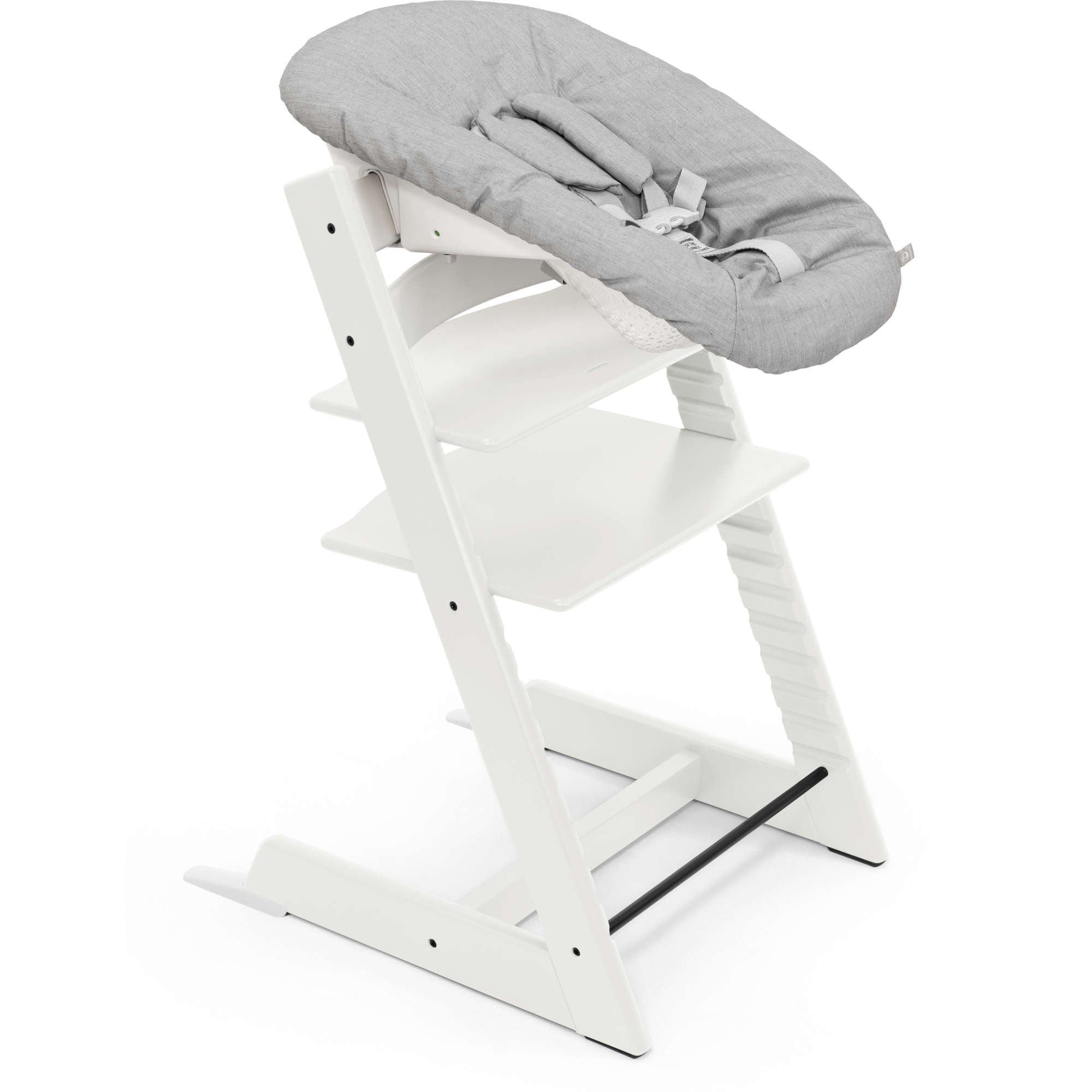Stokke Tripp Trapp Newborn Set - Adjustable Baby High Chair with Safety Harness | Perfect for Feeding, Playtime & Bonding with Your Infant at Home