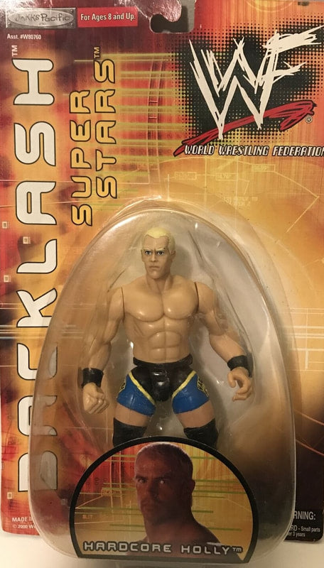 2000 WWF Jakks Pacific Backlash Series 1 Hardcore Holly Action Figure - Exclusive Collectible for Wrestling Fans - Perfect for Display, Gifts, and Nostalgic WWE Memorabilia Collections