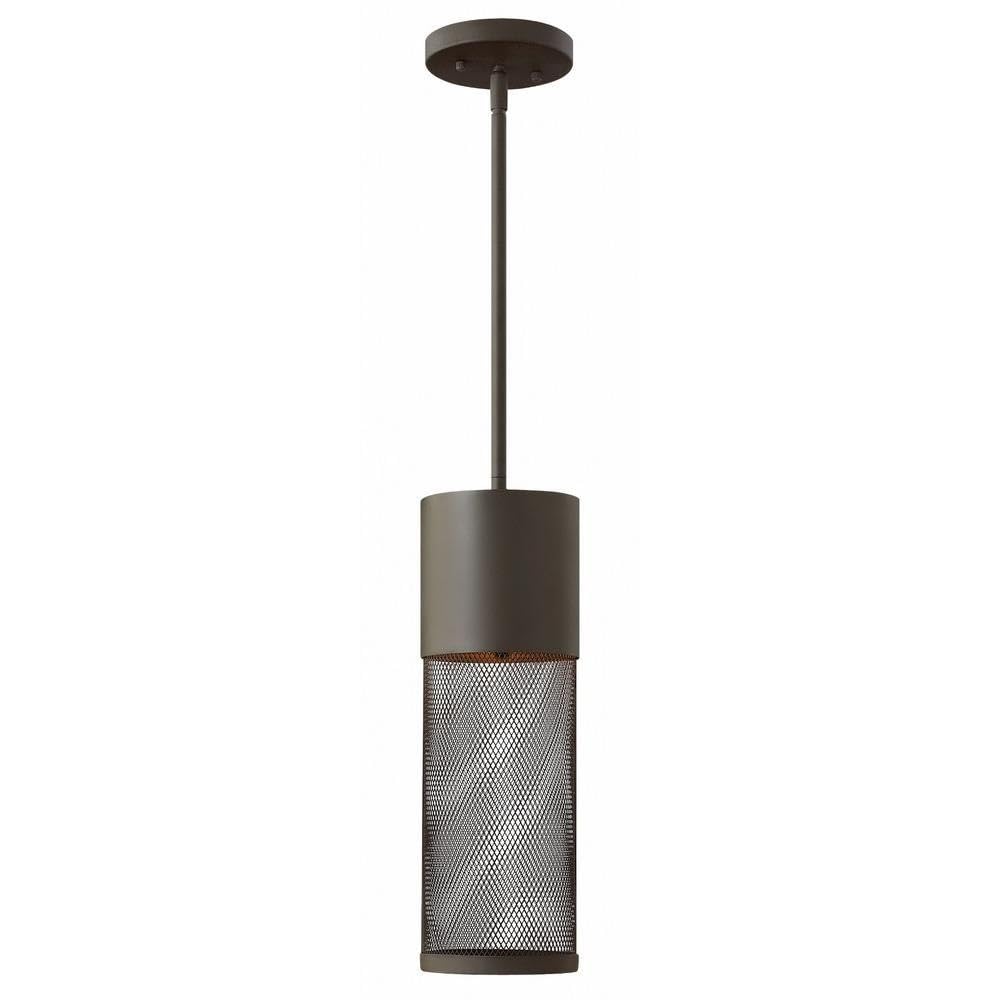 Modern Industrial Outdoor Hanging Lantern - 5.25