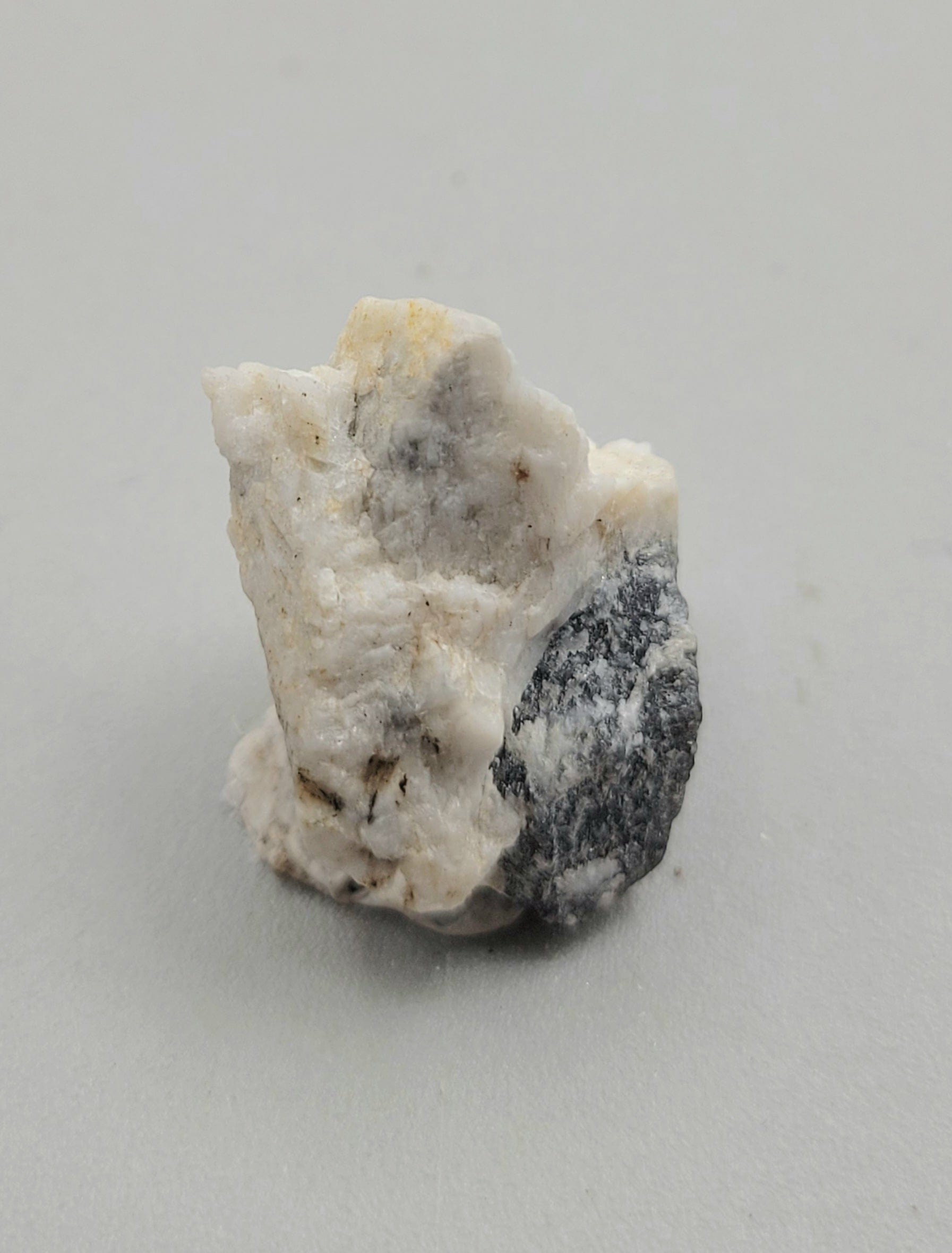 Natural Canadian Sapphire Crystal in Feldspar Matrix - Rare Gemstone Specimen for Jewelry Making & Mineral Collection (Great Gift for Geologists & Crystal Enthusiasts)