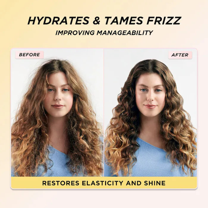 Gisou Honey Infused Hair Mask - Deep Conditioning Treatment for Dry & Damaged Hair - Perfect for Salon-Quality Hydration at Home