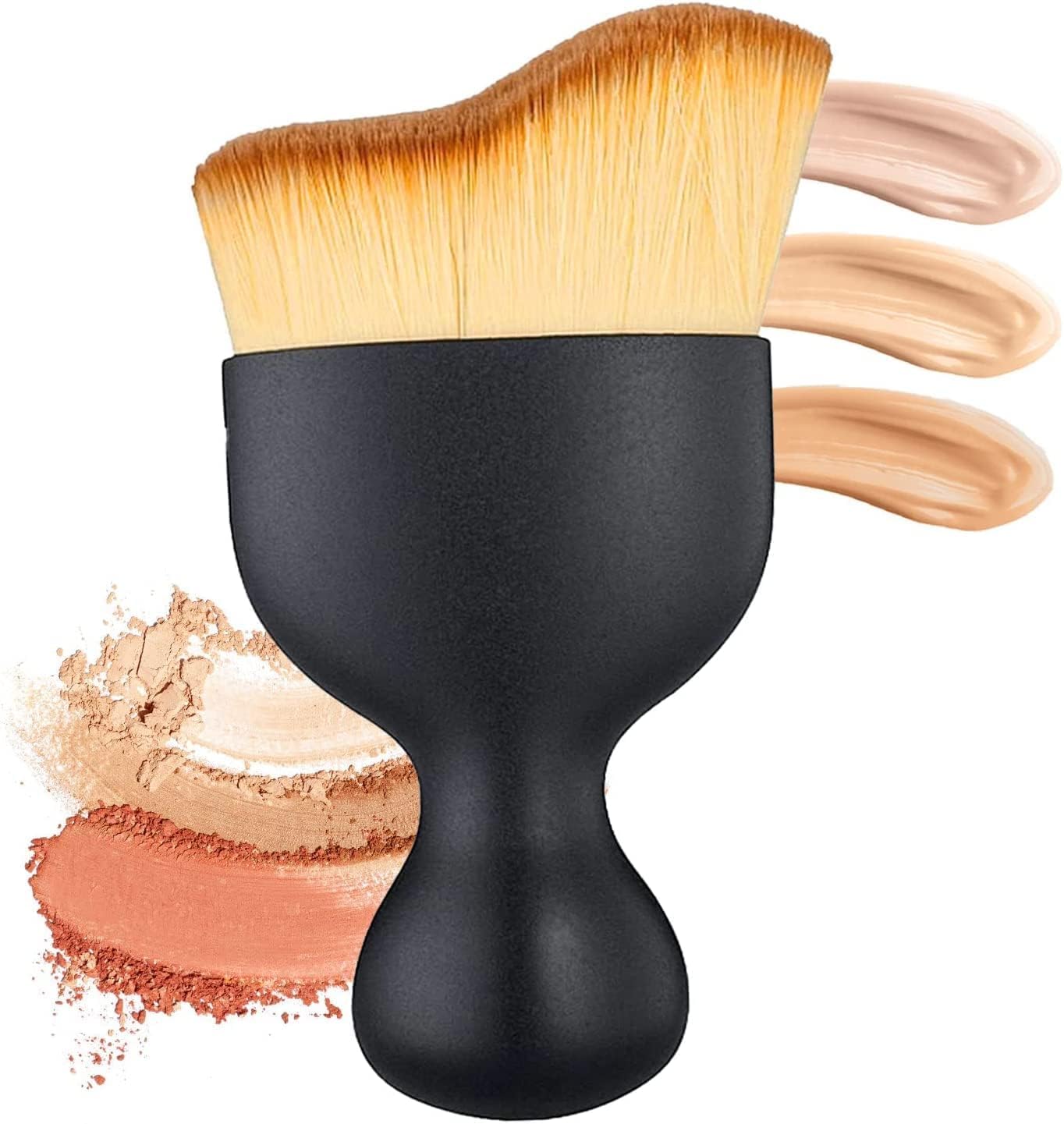 JAINVM Professional Makeup Brush Set - Soft Synthetic Bristles for Liquid, Cream & Powder Foundation, Blush & Contour | Flawless Blending Face Brush | Perfect for Daily Makeup, Professional Salon & Travel Beauty Kit