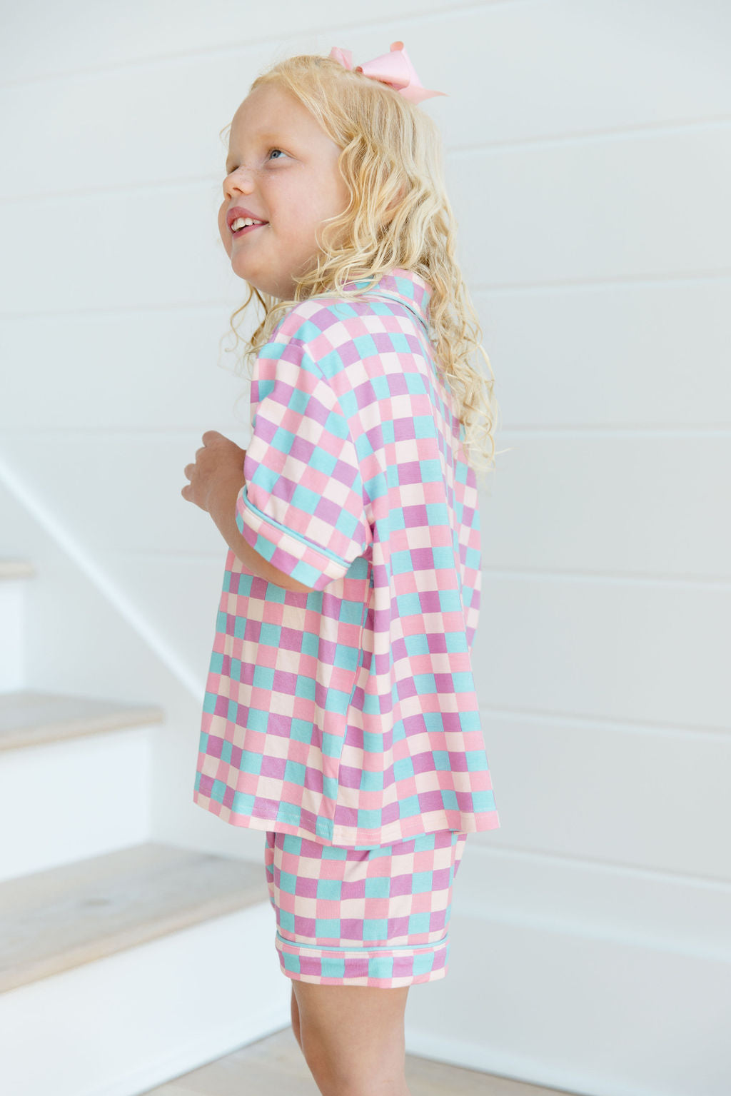 Kids' Good To Get Away In Tori Checkered Dress - Final Sale | Stylish Outfit for School, Parties & Family Outings