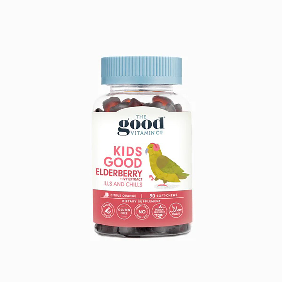 THE GOOD VITAMIN CO Kids Elderberry Immune Support Soft Chews - 90 Count | Immune Booster for Children | Great for Cold & Flu Season, School & Travel