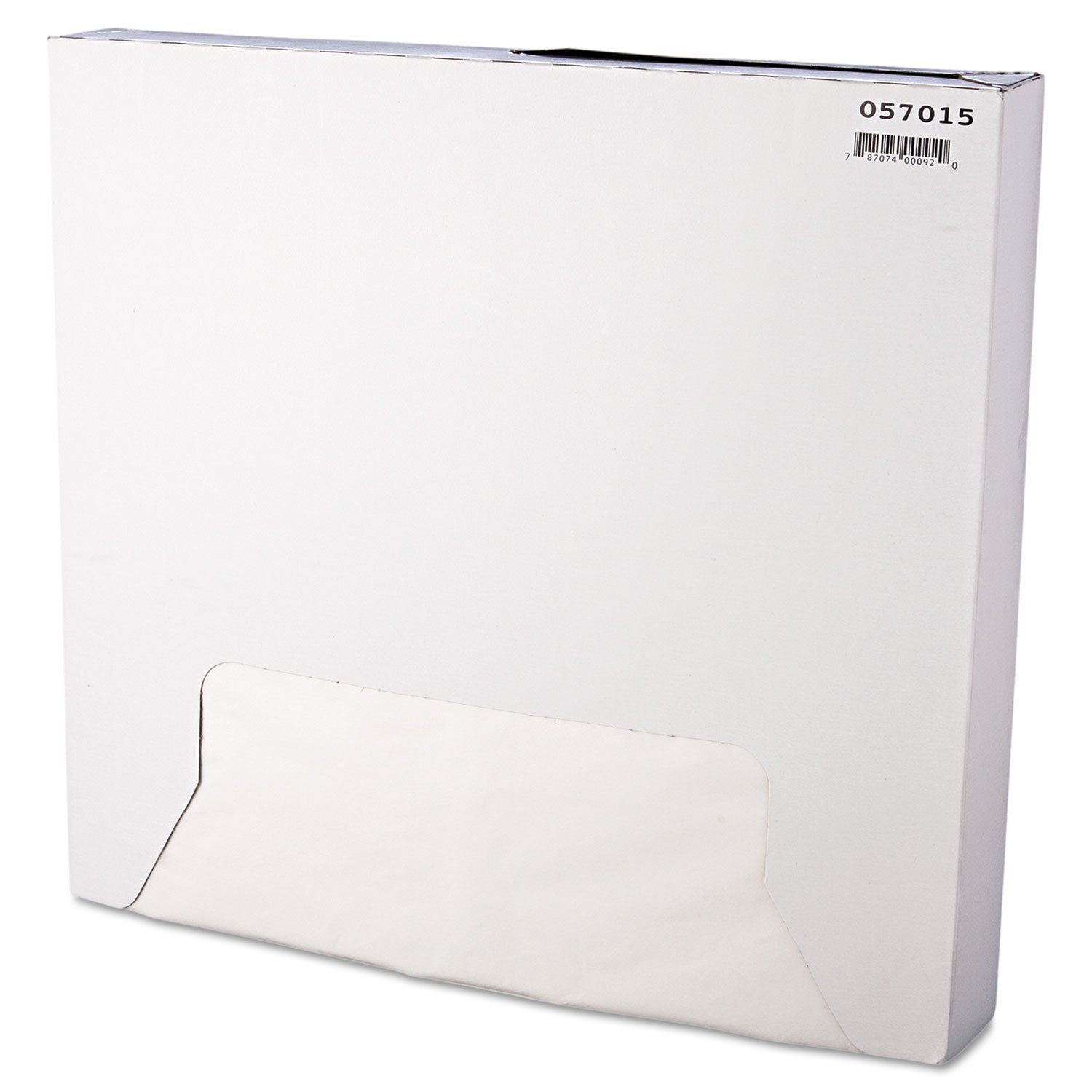 Bagcraft 057015 Grease-Resistant White Paper Wrap/Liner 15