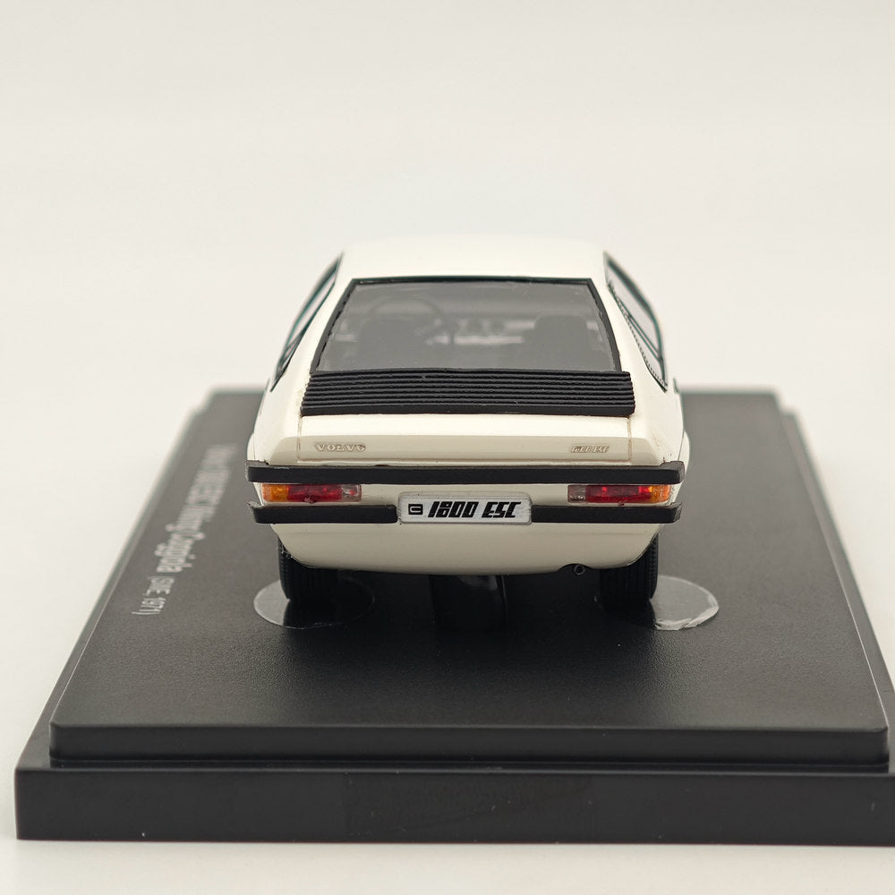 AutoCult Avenue 43 1/43 Scale Volvo 1800 ESC Viking Coggiola 1971 White Resin Model Car - Limited Edition Collectible for Car Enthusiasts & Display Showcase