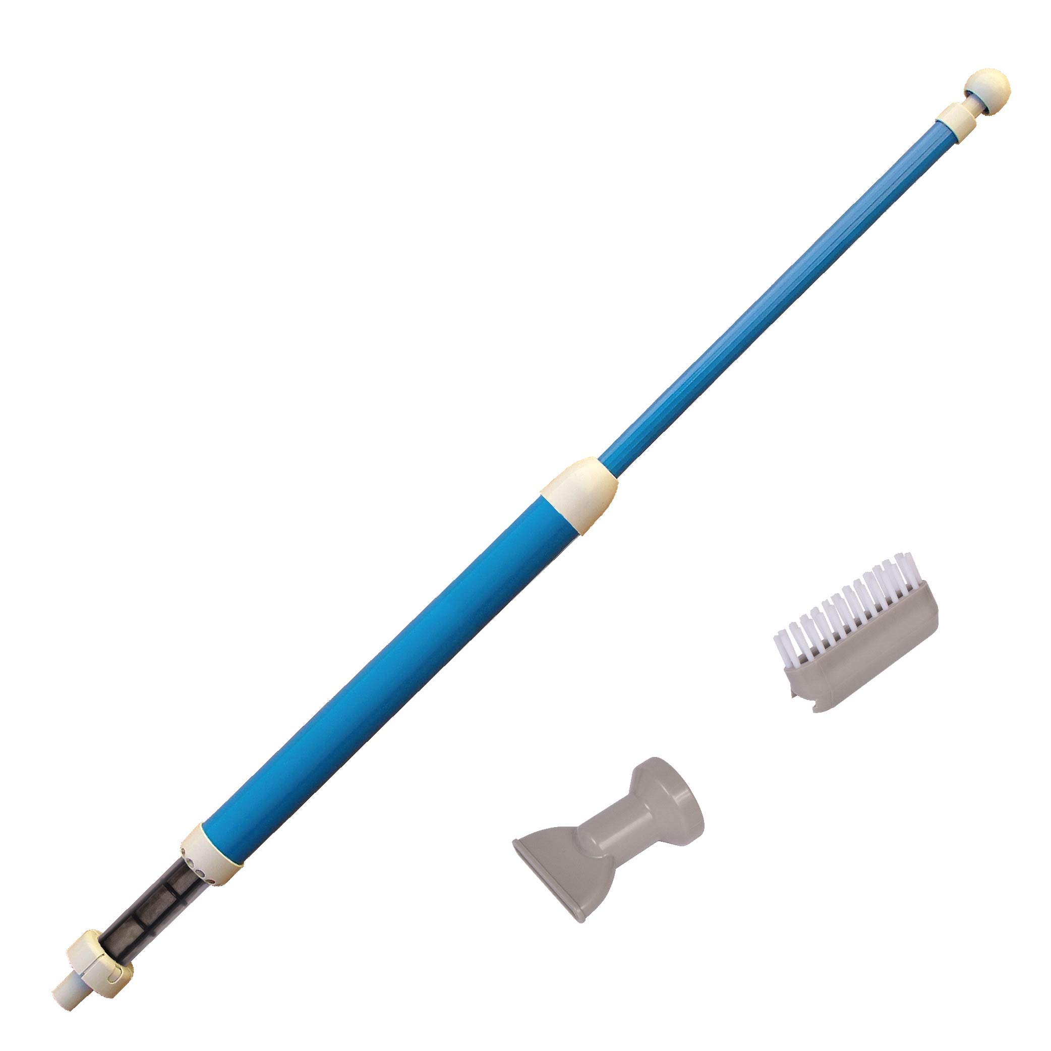 GAME 4855 Manual Handheld Swimming Pool & Spa Vacuum Cleaner - Efficient Pump Action for Leaves, Dirt & Minor Debris | Perfect for Above Ground Pools, Hot Tubs & Small Water Features