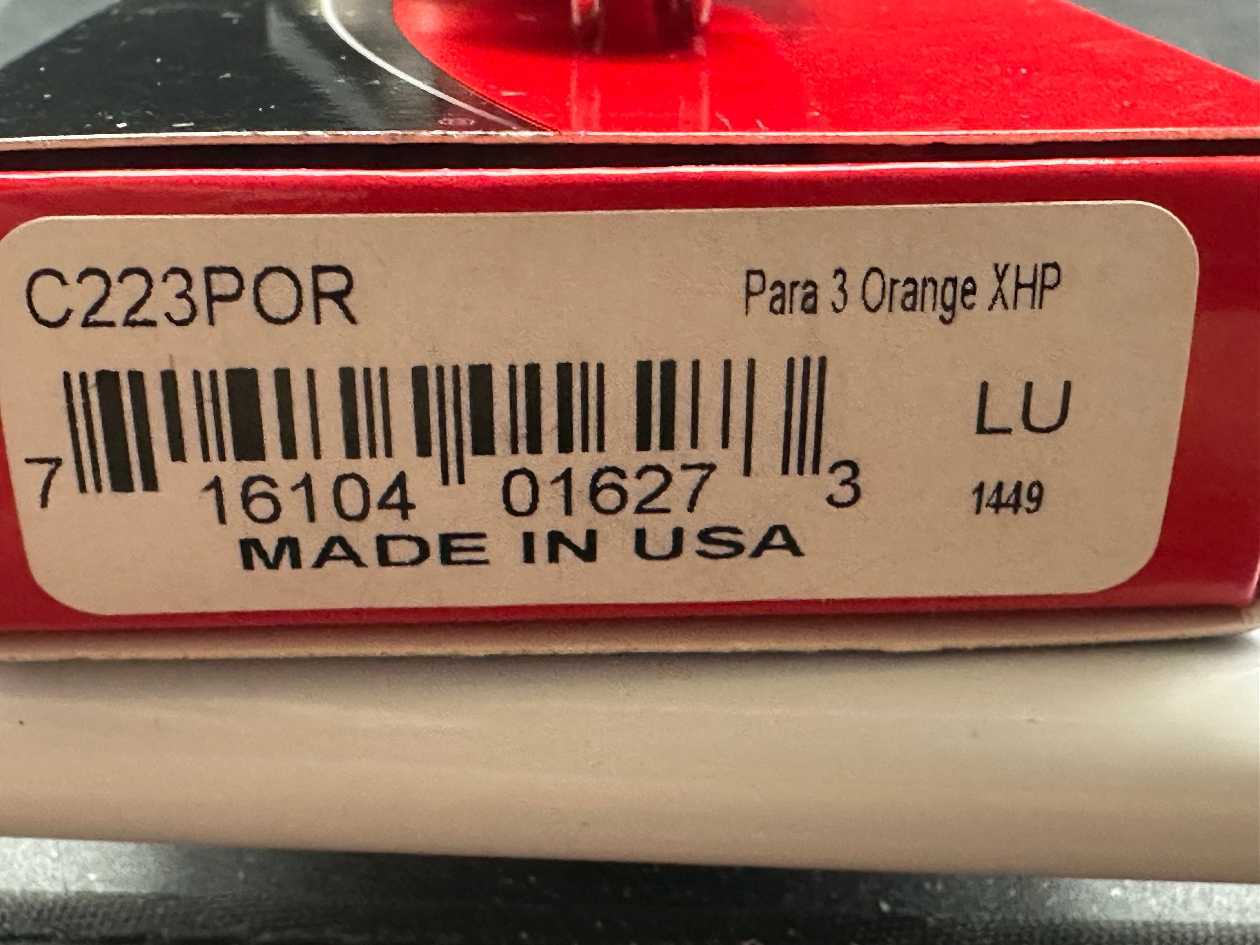 Spyderco Para 3 Lightweight Folding Knife - Cutlery Shoppe Exclusive CTS XHP Satin Blade & Orange FRN Handle - EDC Pocket Knife for Outdoor, Camping, and Everyday Carry
