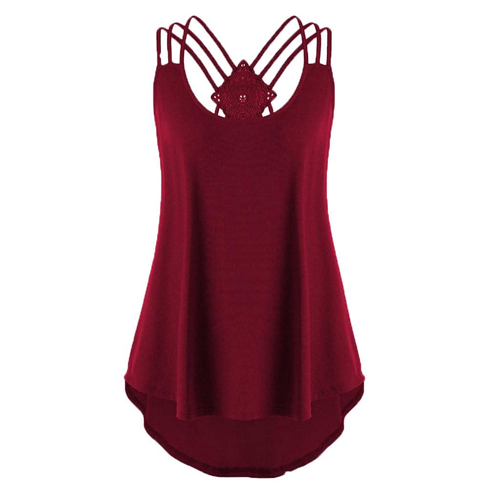 Masbird Women's Casual Sleeveless Tank Tops - Loose Fit Cami T-Shirts & Blouse Vest for Summer, Workout, Layering | Breathable Comfort for Everyday Wear