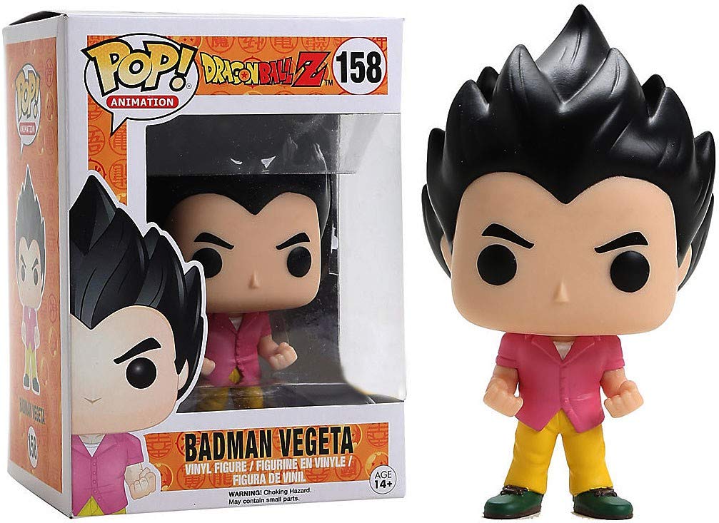 Dragon Ball Z Badman Vegeta #158 Pop Vinyl Figure - Anime Collectible for Fans, Home Decor, Office Display & Gift for DBZ Lovers