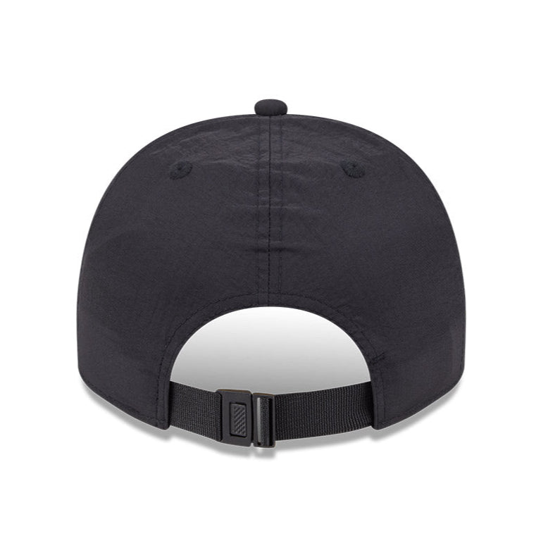New Era Chicago White Sox Strapback Hat - Black Nylon Golf & Casual Adjustable Cap for Men & Women | Perfect for Baseball Games, Golfing & Everyday Wear
