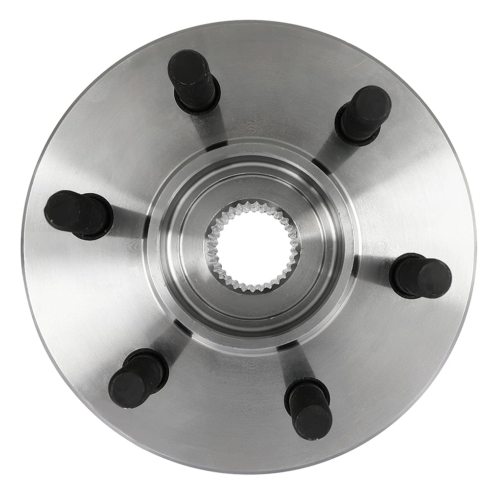 ROADFAR Wheel Bearing & Hub Assembly - Compatible with 1997-2004 Dodge Dakota & 1998-2003 Dodge Durango - Front Wheel Bearing 515007 (Set of 2) - Perfect for Off-Roading, Towing & Daily Driving