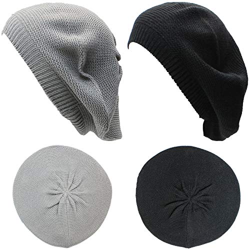 2pcs-pack Gray and Black