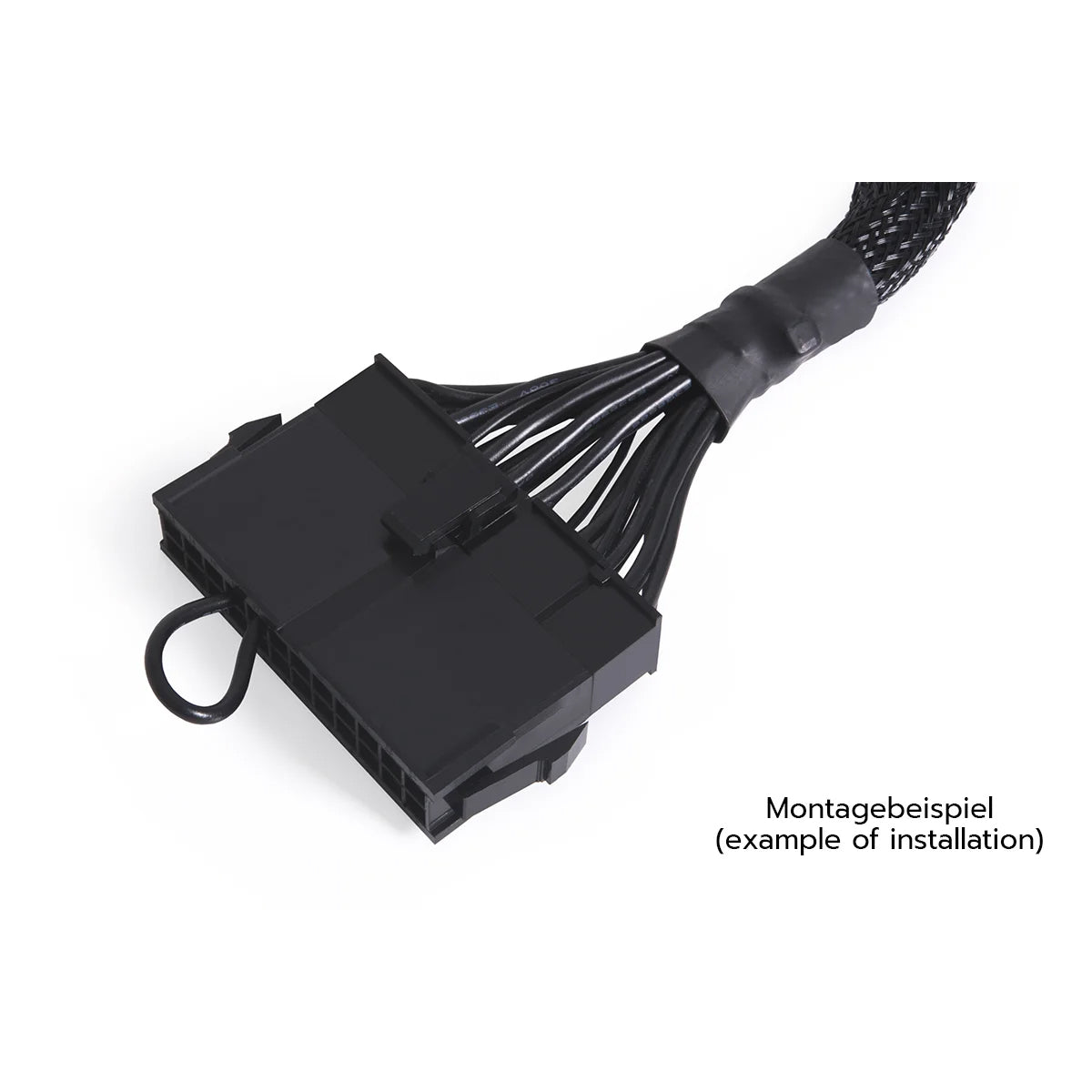 Alphacool Core ATX 24 Pin Jumper Plug - Motherboard Power Bridge Connector for PC Builds & Testing | Perfect for Custom PC Assembly, System Diagnostics, and Hardware Troubleshooting