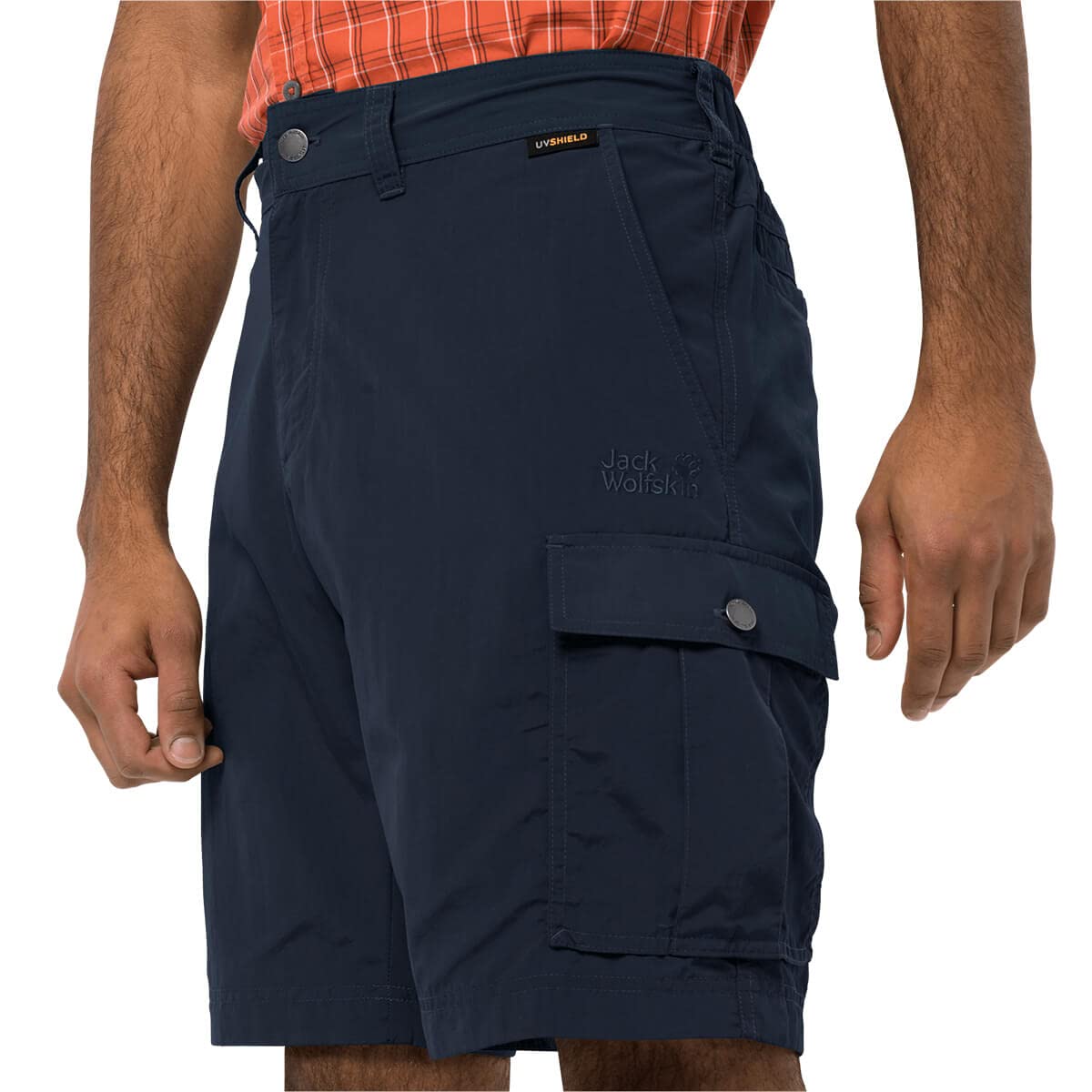 Jack Wolfskin Men's Cargo Shorts - Durable Outdoor Adventure Pants for Hiking, Camping & Travel - Quick-Dry & Multi-Pocket Tactical Shorts