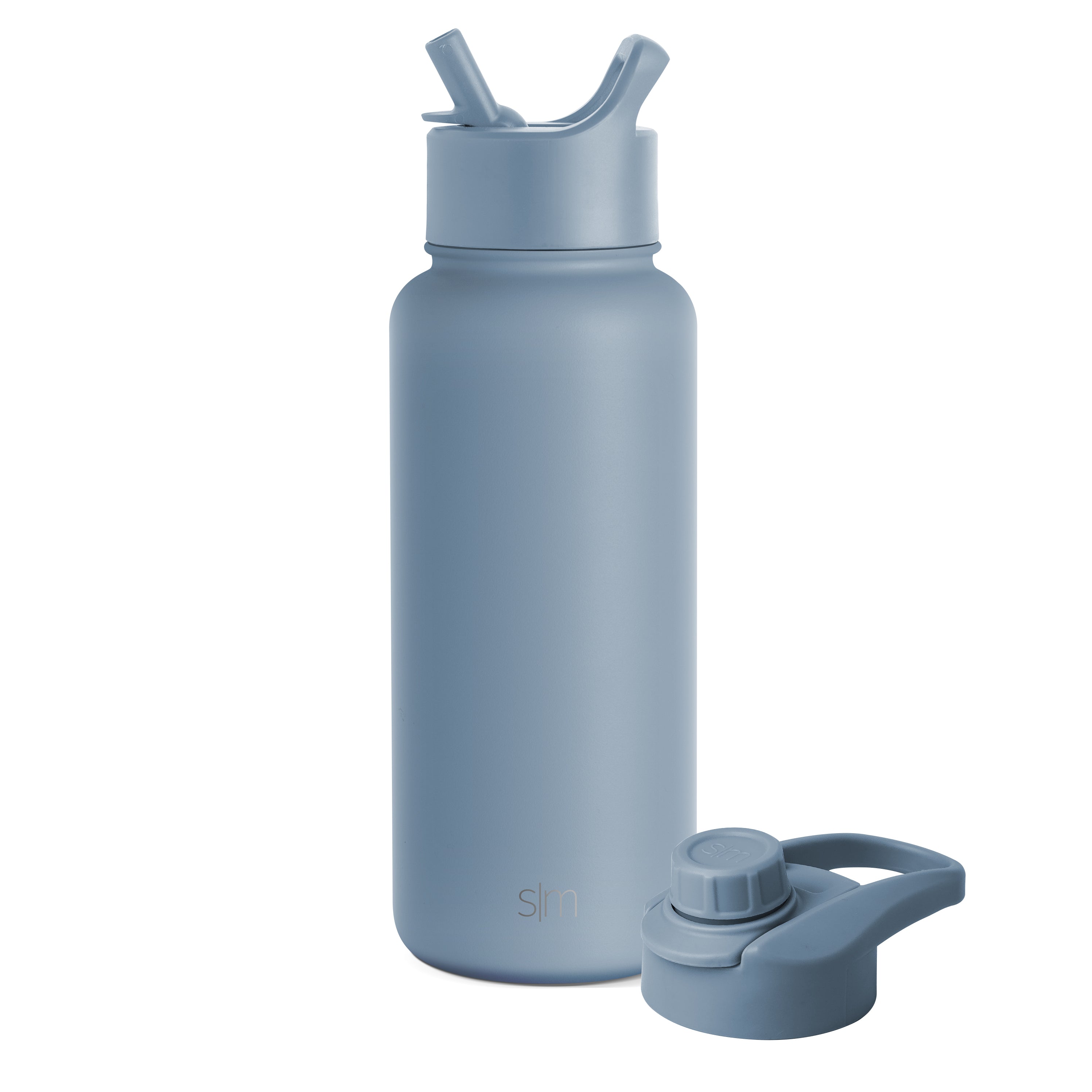 Summit Insulated Water Bottle with Straw & Chug Lid - 32oz Leakproof Stainless Steel Thermos for Gym, Hiking & Outdoor Activities