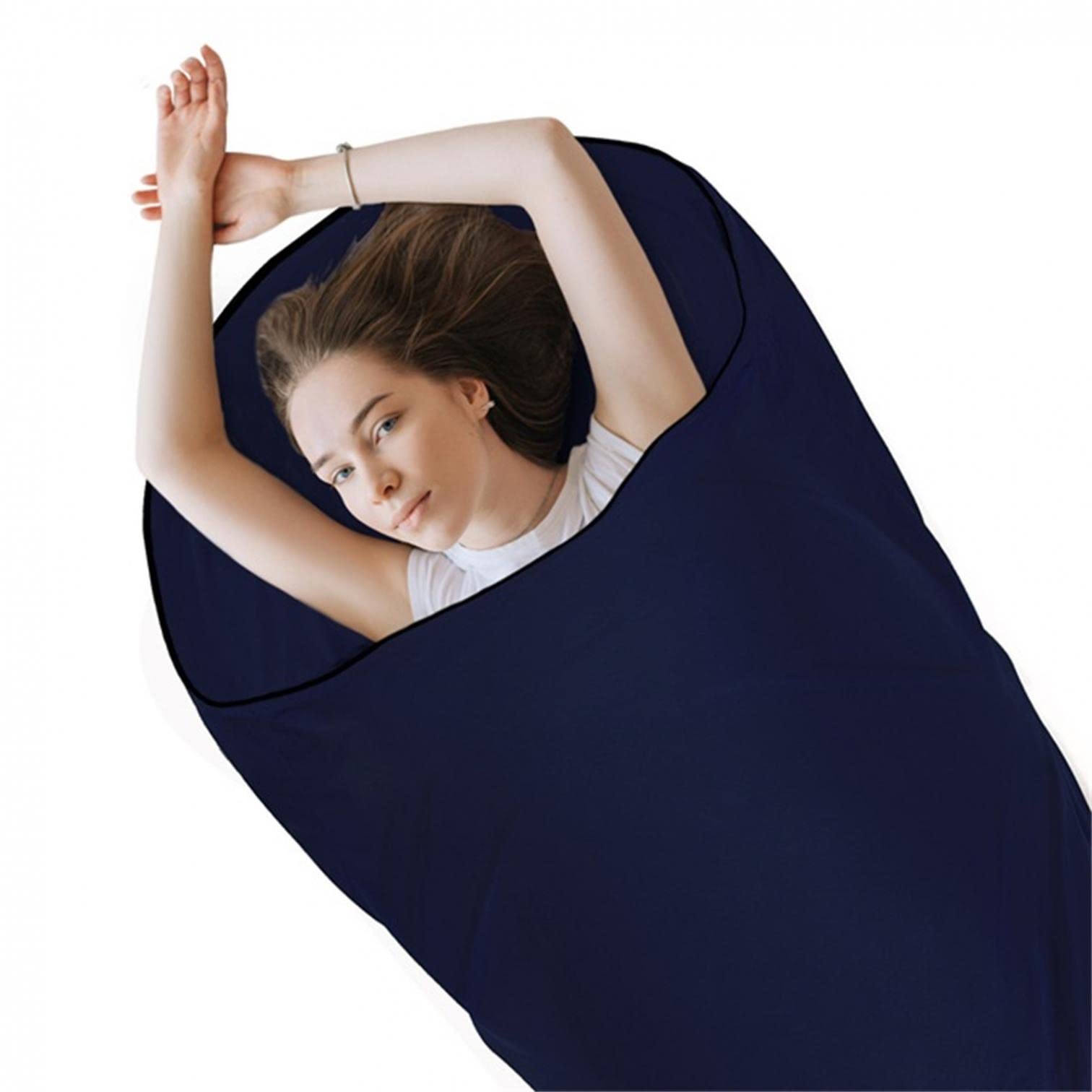 Ultra Lightweight Portable Camping Sleeping Bag Liner - 78.74