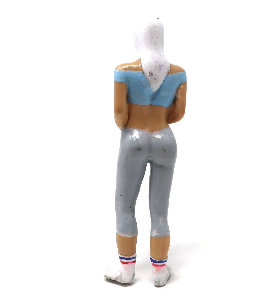 Dirty Socks Girl Blue and Grey Cotton Socks - Comfortable Casual Wear for Women - Perfect for Everyday Use, Sports, and Gifts