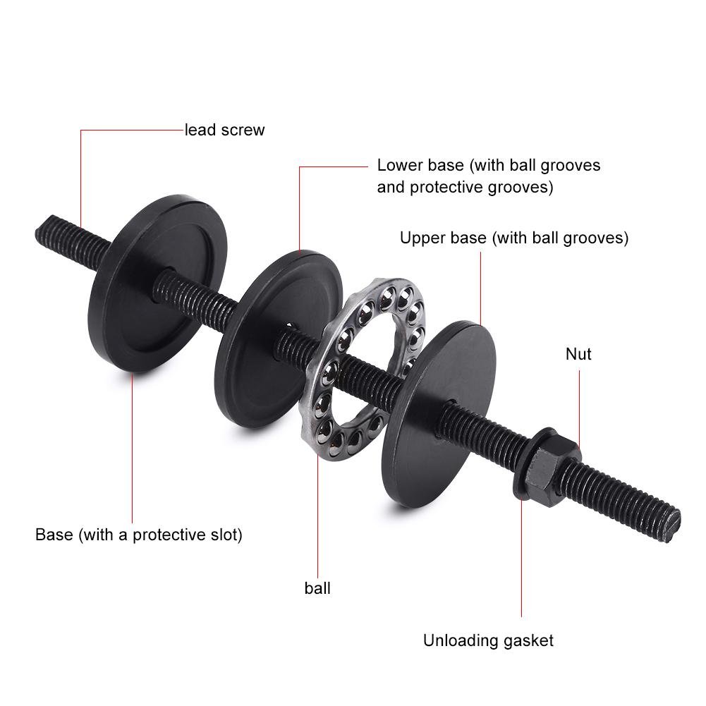 Bike Headset Press Tool - Professional Headset Installation Kit for Bicycle Maintenance & Repair - Perfect for Home Mechanics & Bike Shops