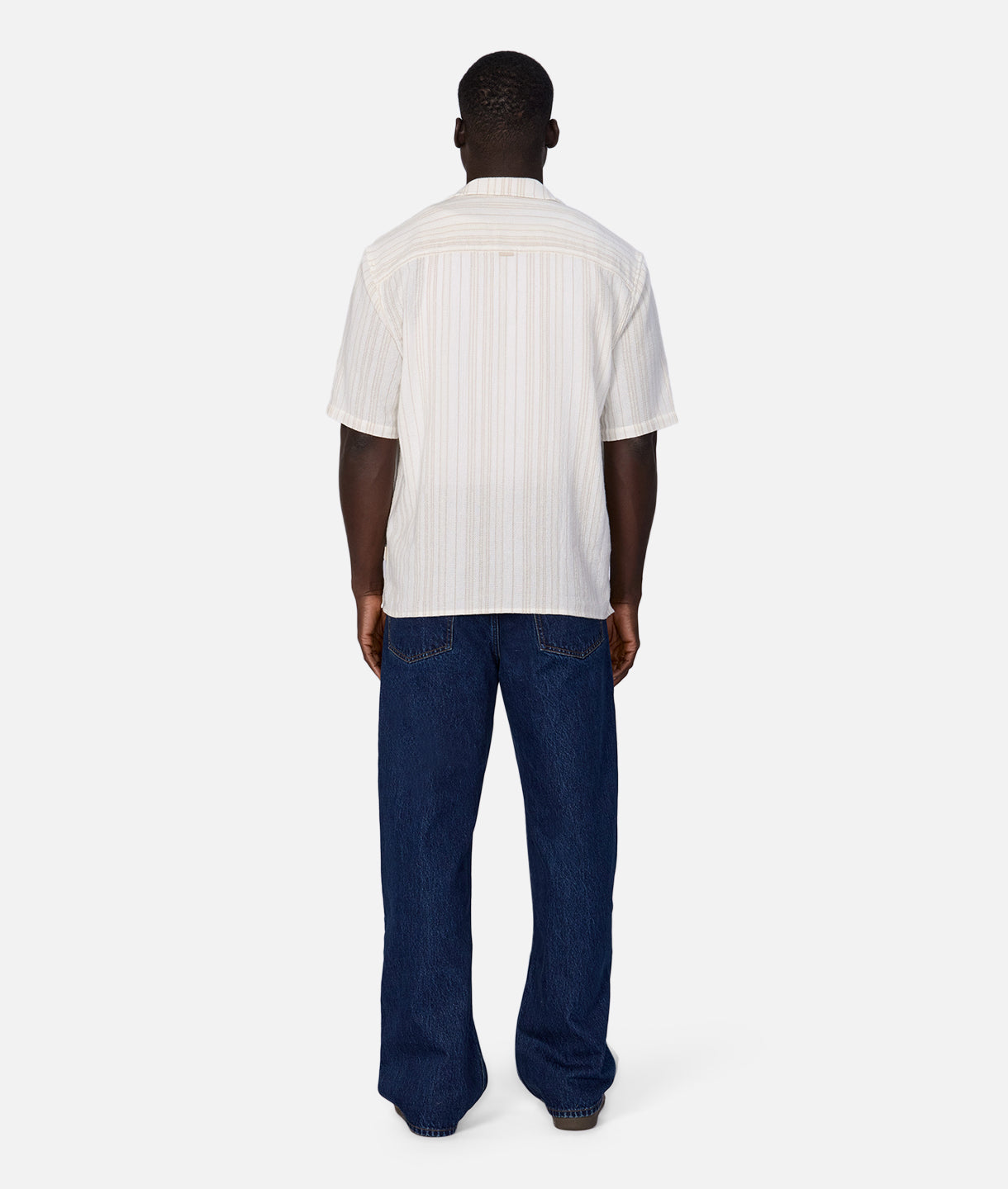 Oliveto Short Sleeve Shirt for Men - Off White Beige Casual Button Down Shirt | Perfect for Summer Outfits, Office Wear & Casual Dates