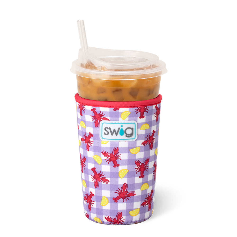 Let the Good Times Boil Medium Iced Cup Coolie - Perfect for Summer Drinks, Beach Parties & Outdoor Gatherings