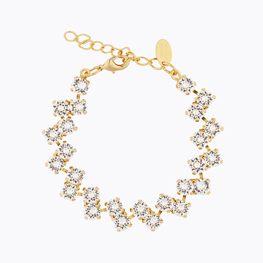 Fiona Crystal Bracelet for Women - Elegant Beaded Handmade Jewelry Gift for Birthday, Anniversary & Special Occasions