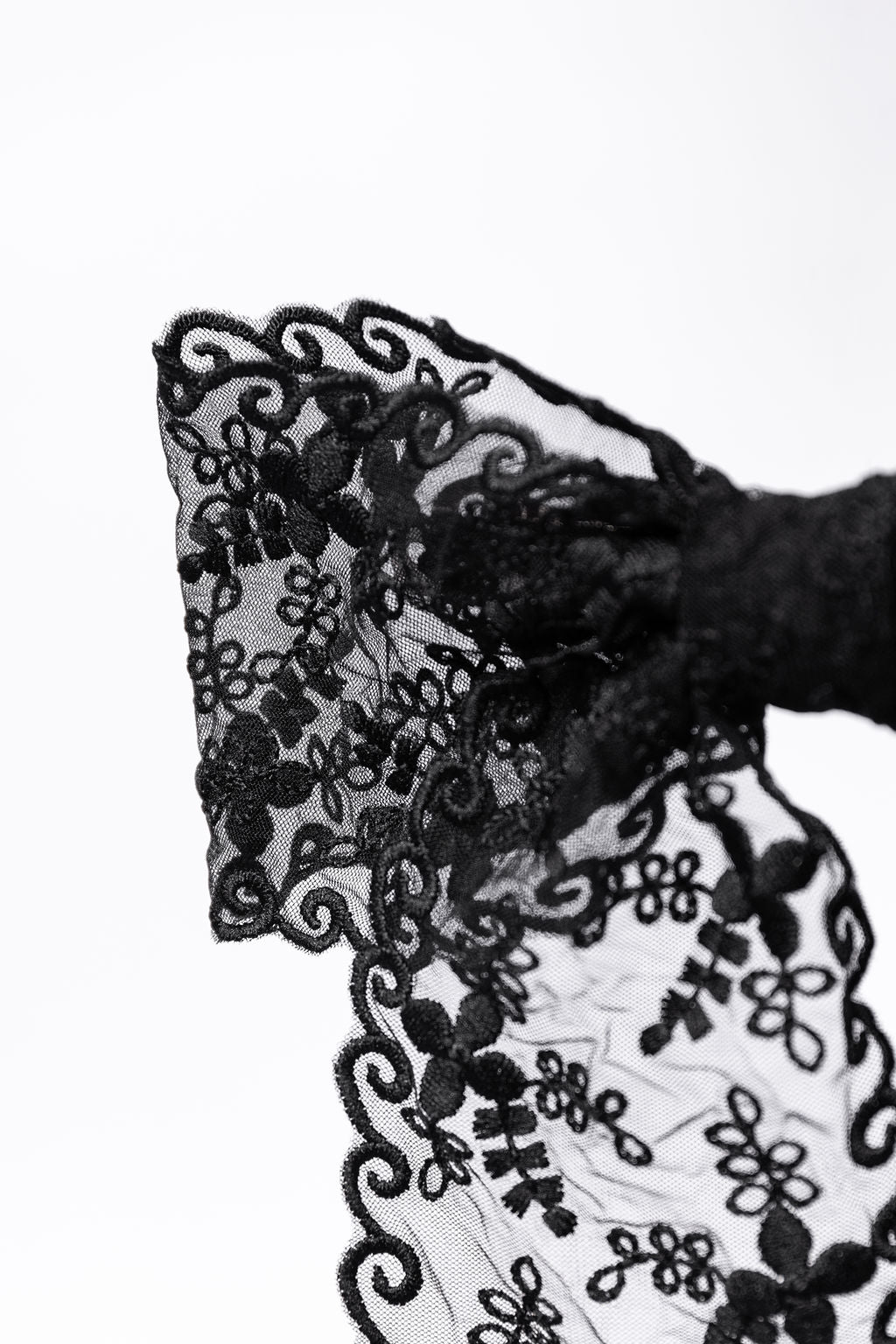 Elegant Black Lace Hair Bow for Women - Perfect for Weddings, Parties & Special Occasions - Final Sale