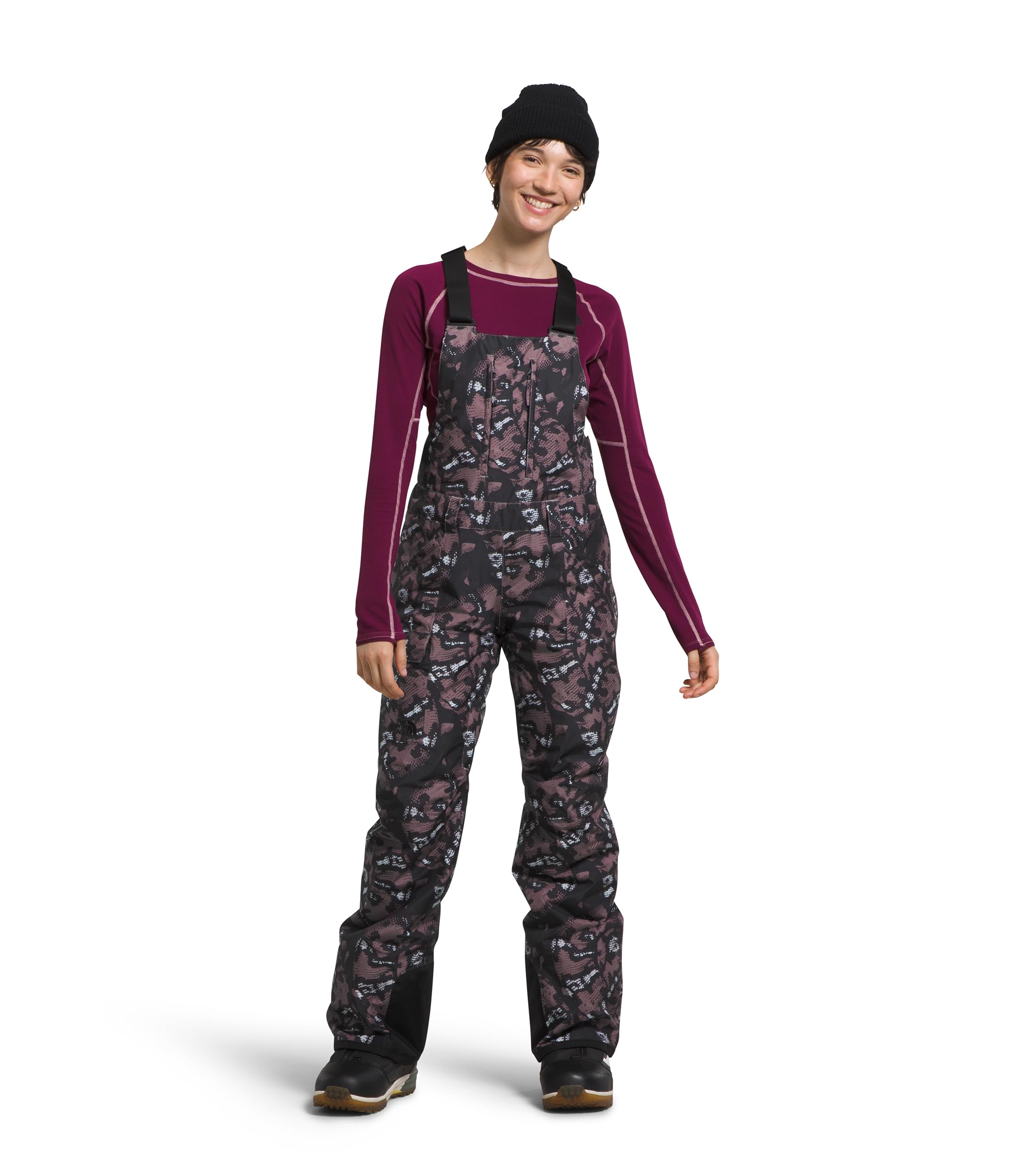 The North Face Freedom Insulated Bib - Waterproof Snow Bib Pants for Men & Women - Winter Skiing, Snowboarding & Outdoor Activities
