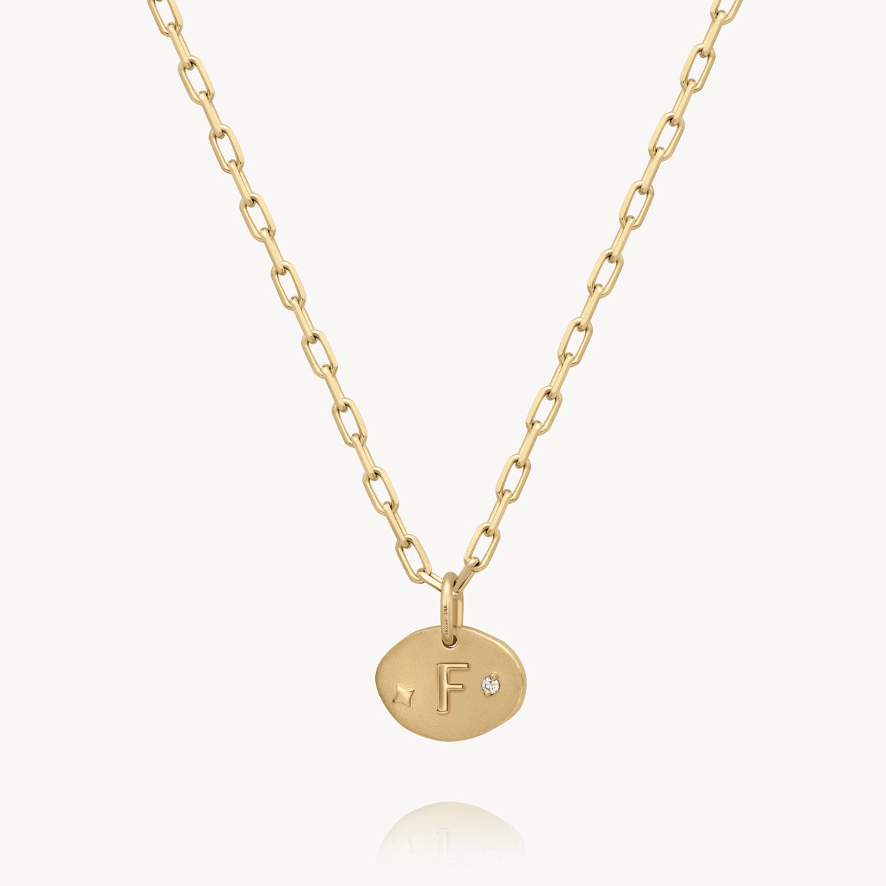 Athena Initial Pendant Necklace - Personalized Silver Letter Charm Jewelry for Women - Perfect Gift for Birthday, Anniversary & Valentine's Day