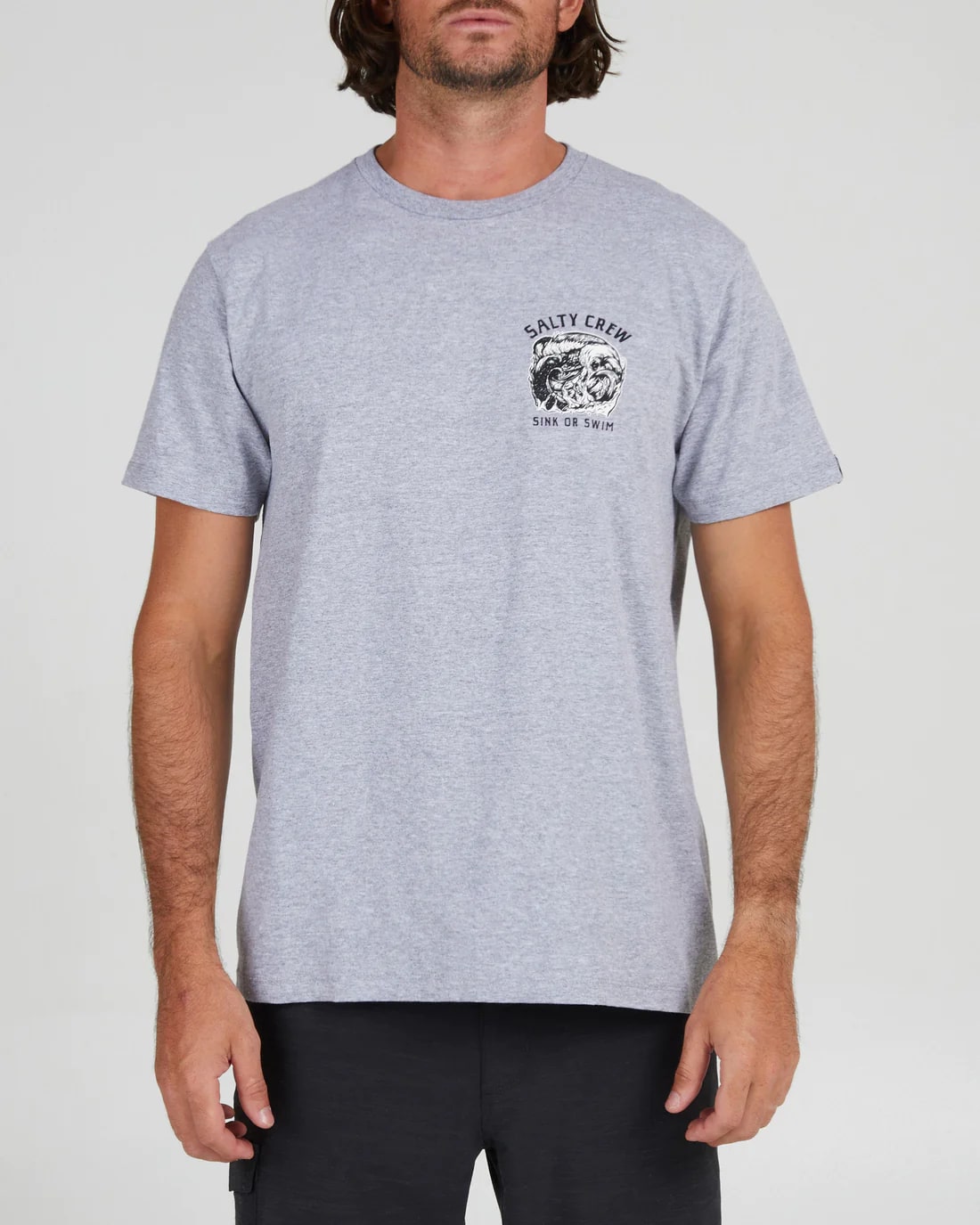 Salty Crew Tsunami T-Shirt for Men - Comfortable Surf & Beach Wear - Perfect for Surfing, Fishing, and Outdoor Activities