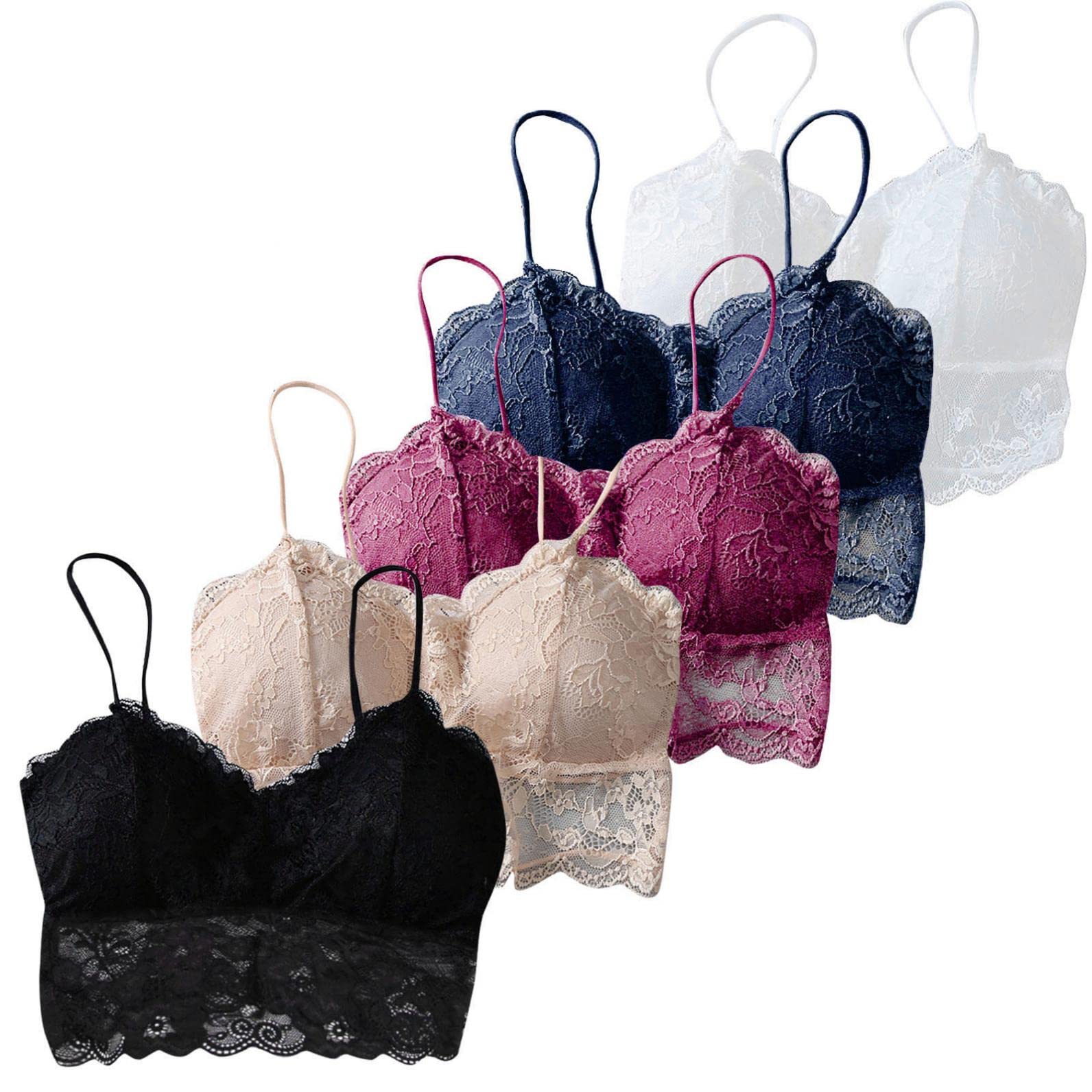 Wire-Free Sports Bras for Women - Comfortable Sexy Vest with Chest Pad, Solid Color Underwear - Perfect for Yoga, Gym & Everyday Wear