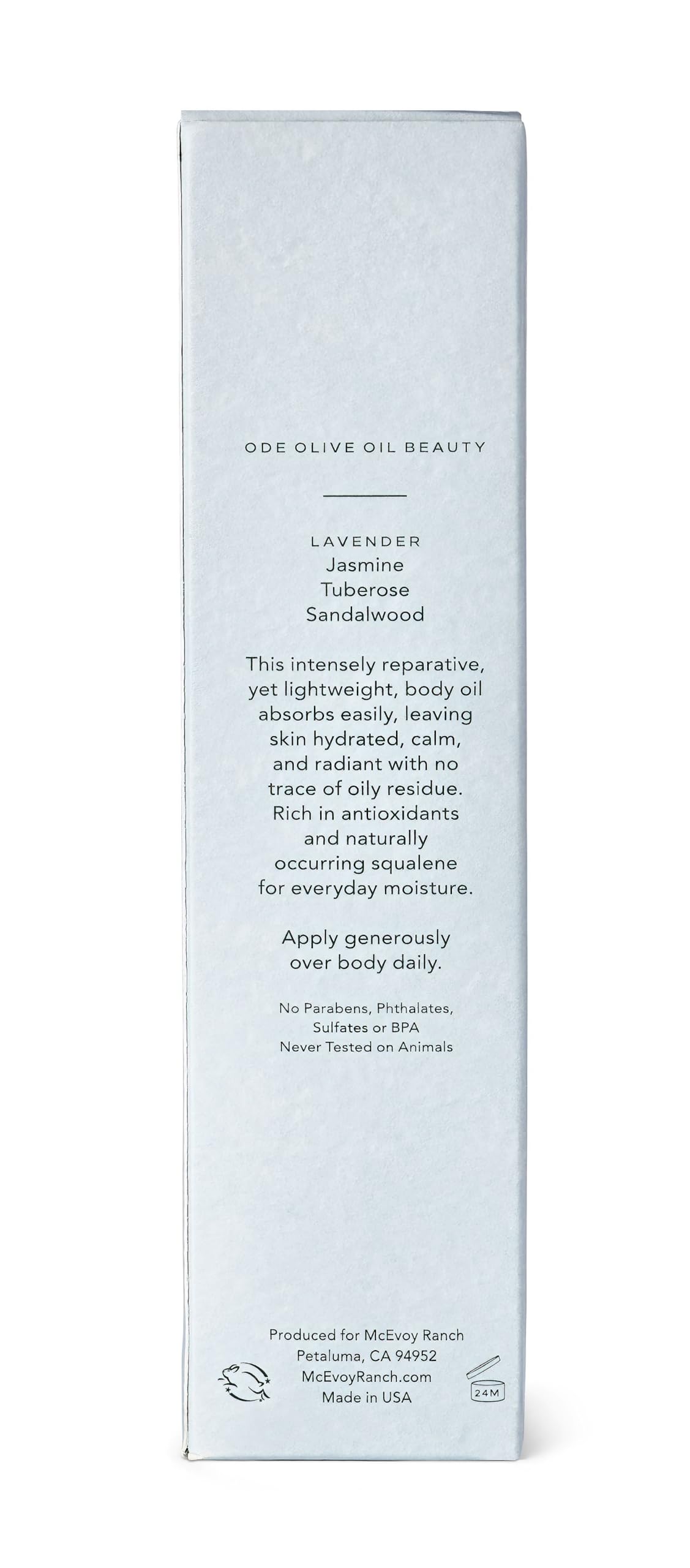 McEvoy Ranch Organic Lavender Body Oil Set - 2 Pack | Hydrating & Relaxing Skin Care | Perfect for Massage, Aromatherapy & Spa Nights