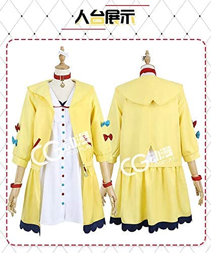 Inugami Korone VTuber Cosplay Costume for Women - Cute Anime Uniform Halloween Carnival Outfit for YouTube Streamers & Anime Conventions